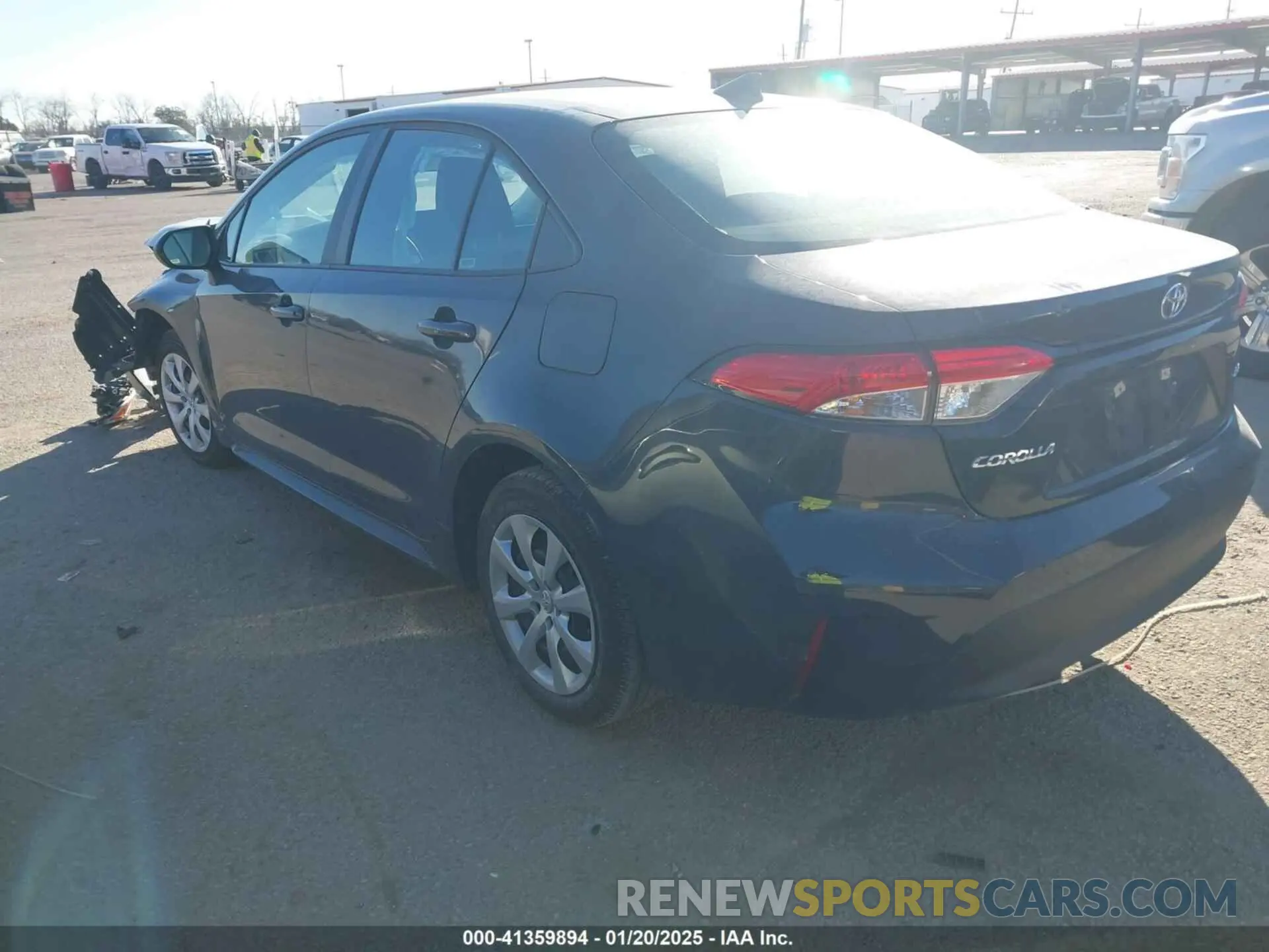 3 fotografías del automóvil dañado 5YFB4MDE7RP081544 TOYOTA COROLLA 2024