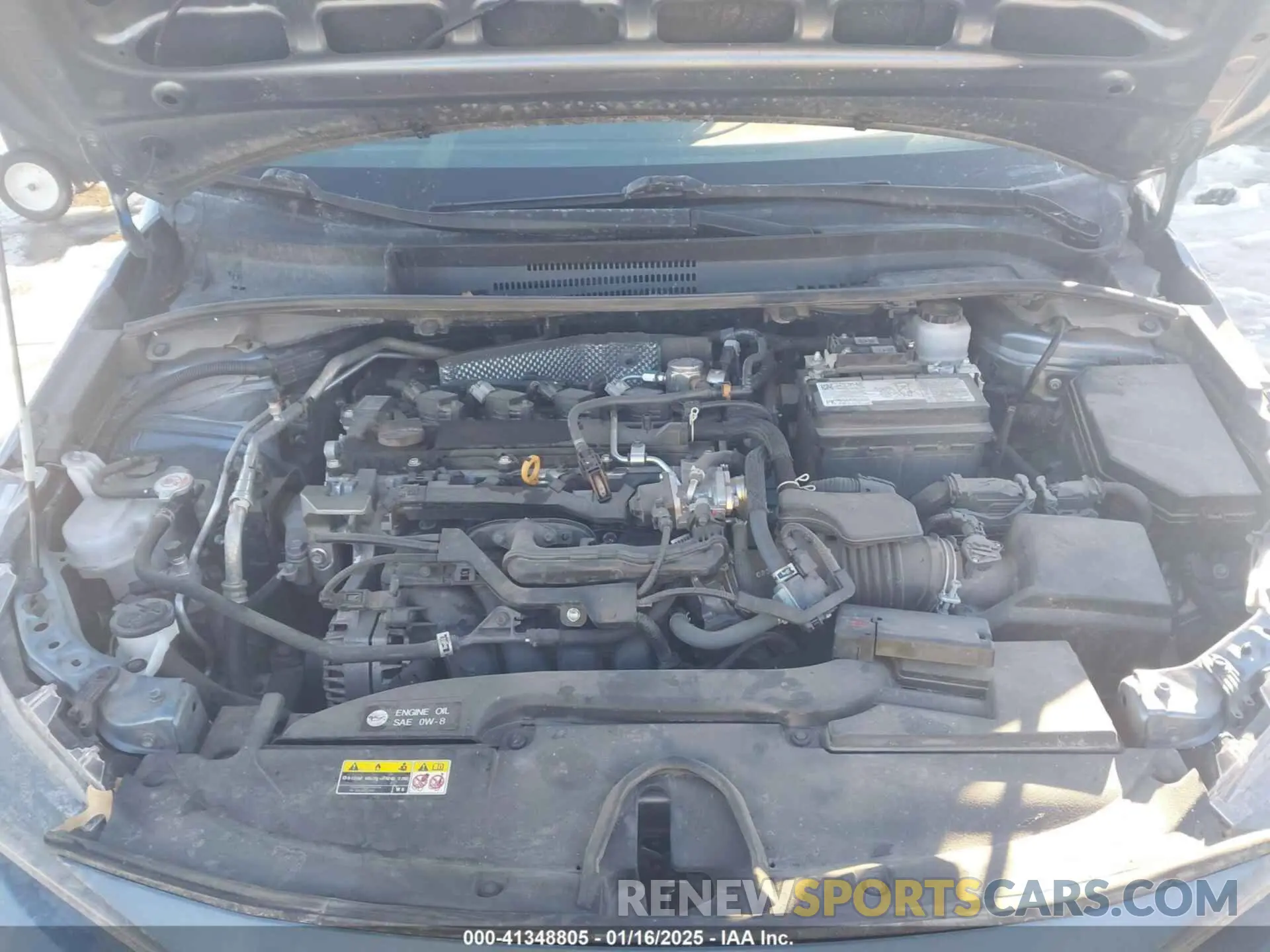 10 fotografías del automóvil dañado 5YFB4MDE7RP081897 TOYOTA COROLLA 2024