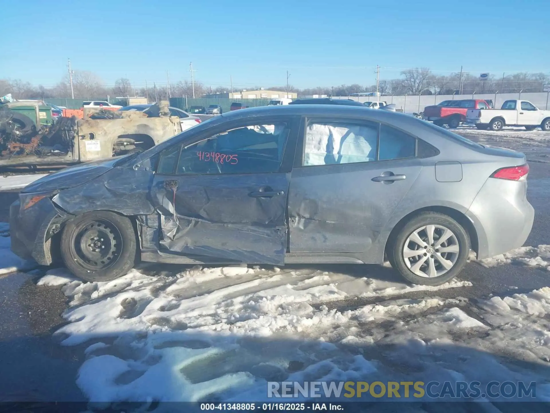 14 fotografías del automóvil dañado 5YFB4MDE7RP081897 TOYOTA COROLLA 2024