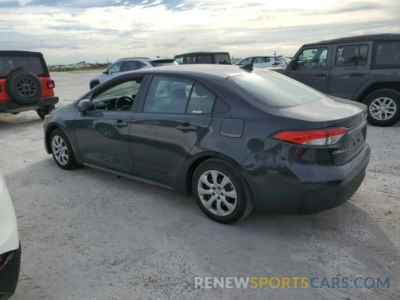 2 fotografías del automóvil dañado 5YFB4MDE7RP083018 TOYOTA COROLLA 2024
