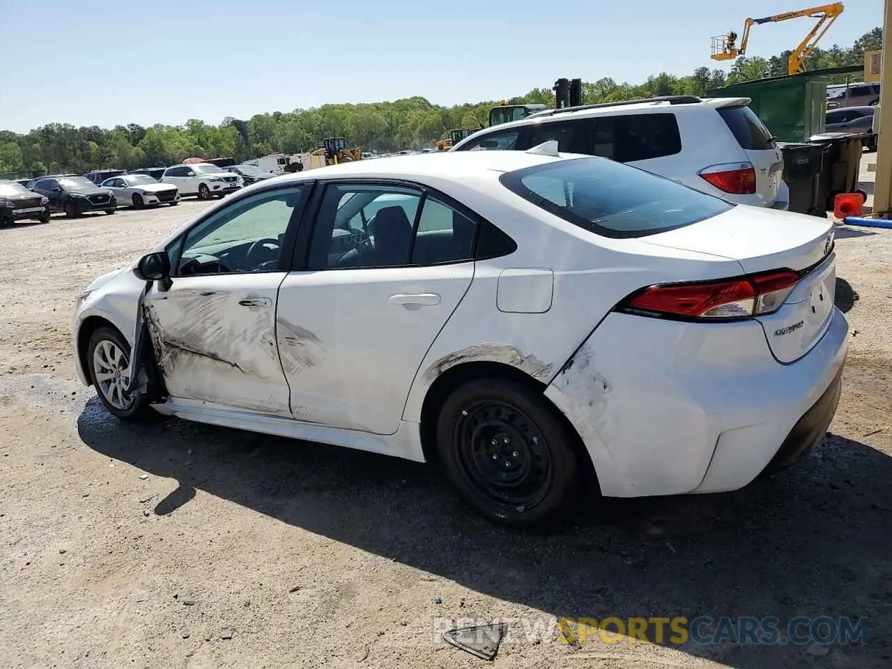 2 fotografías del automóvil dañado 5YFB4MDE7RP084671 TOYOTA COROLLA 2024
