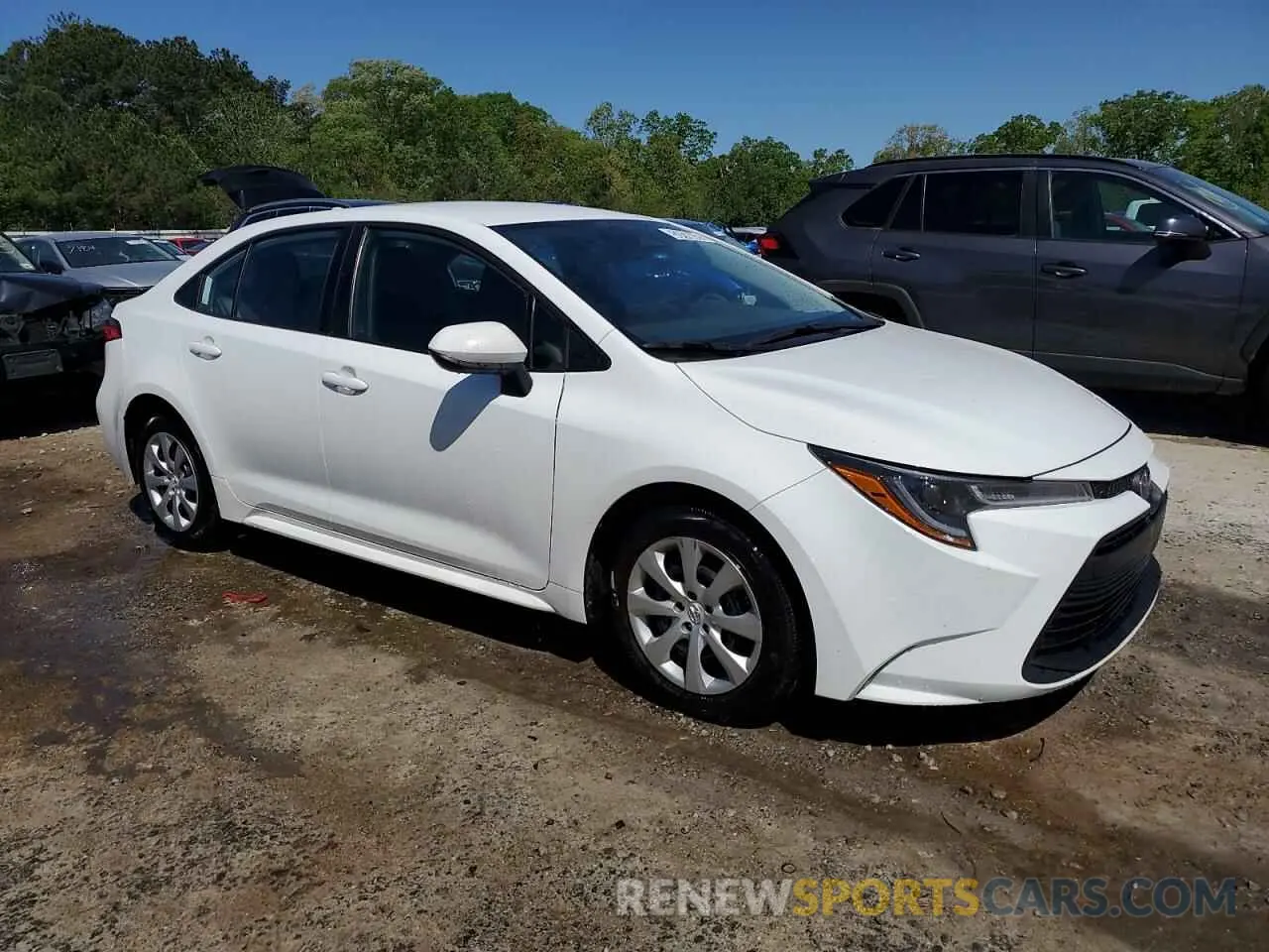 4 fotografías del automóvil dañado 5YFB4MDE7RP084671 TOYOTA COROLLA 2024
