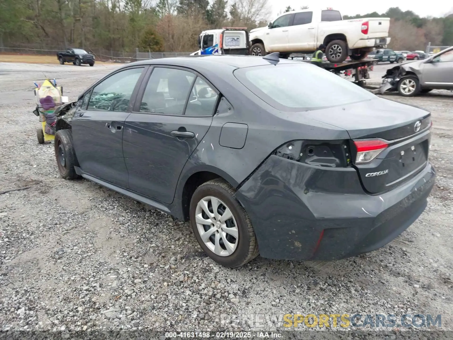 3 fotografías del automóvil dañado 5YFB4MDE7RP102683 TOYOTA COROLLA 2024