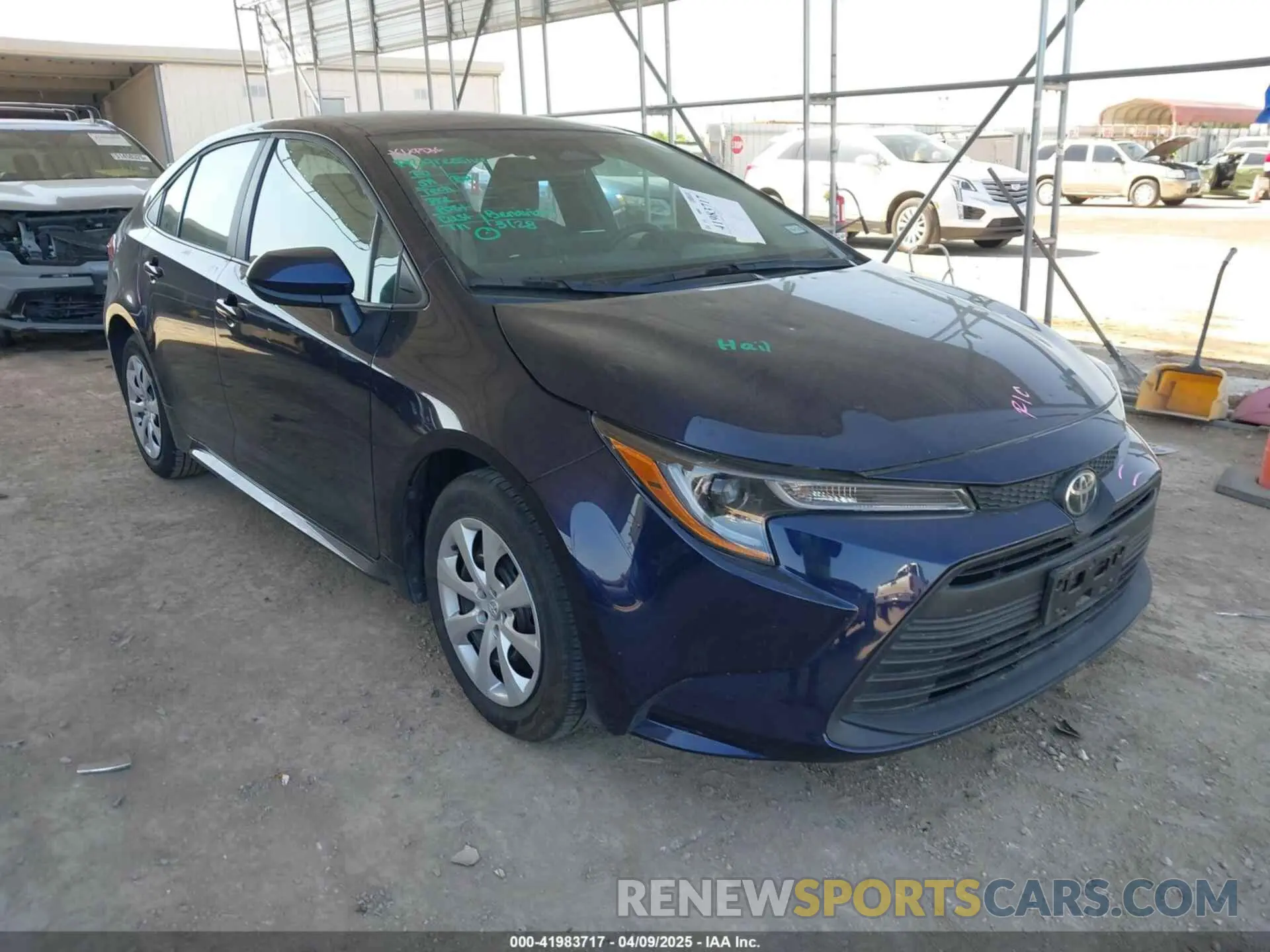 1 fotografías del automóvil dañado 5YFB4MDE7RP103574 TOYOTA COROLLA 2024