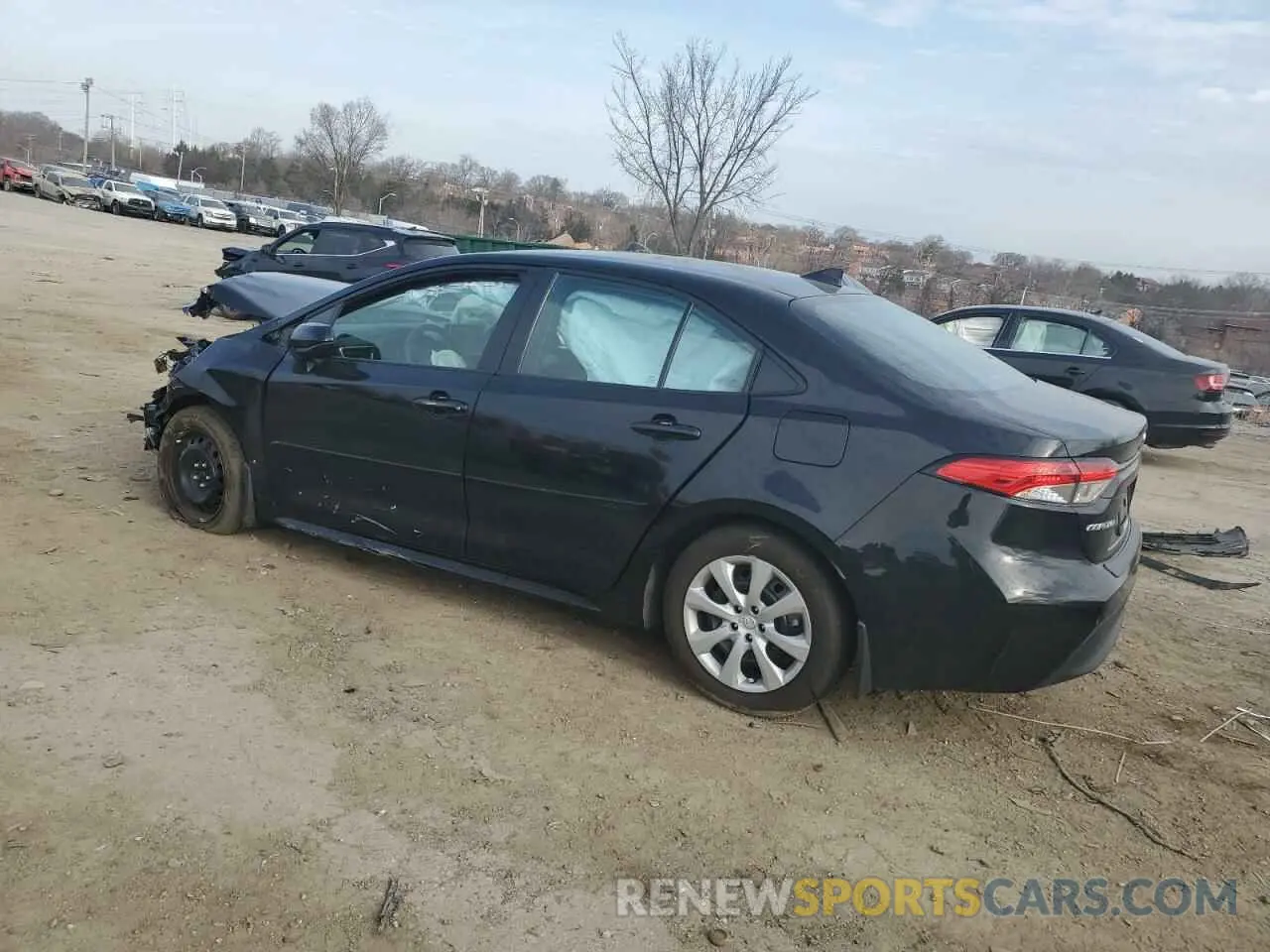 2 fotografías del automóvil dañado 5YFB4MDE7RP105065 TOYOTA COROLLA 2024