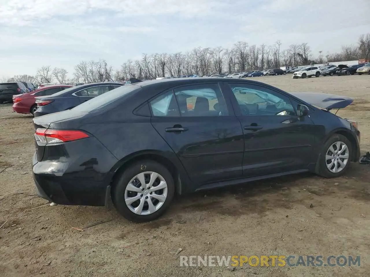 3 fotografías del automóvil dañado 5YFB4MDE7RP105065 TOYOTA COROLLA 2024