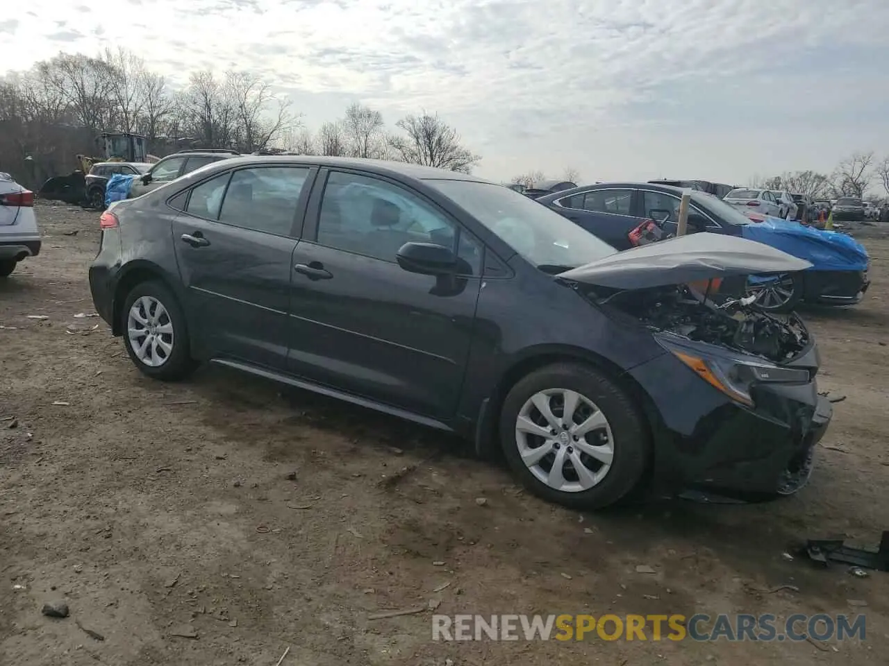 4 fotografías del automóvil dañado 5YFB4MDE7RP105065 TOYOTA COROLLA 2024