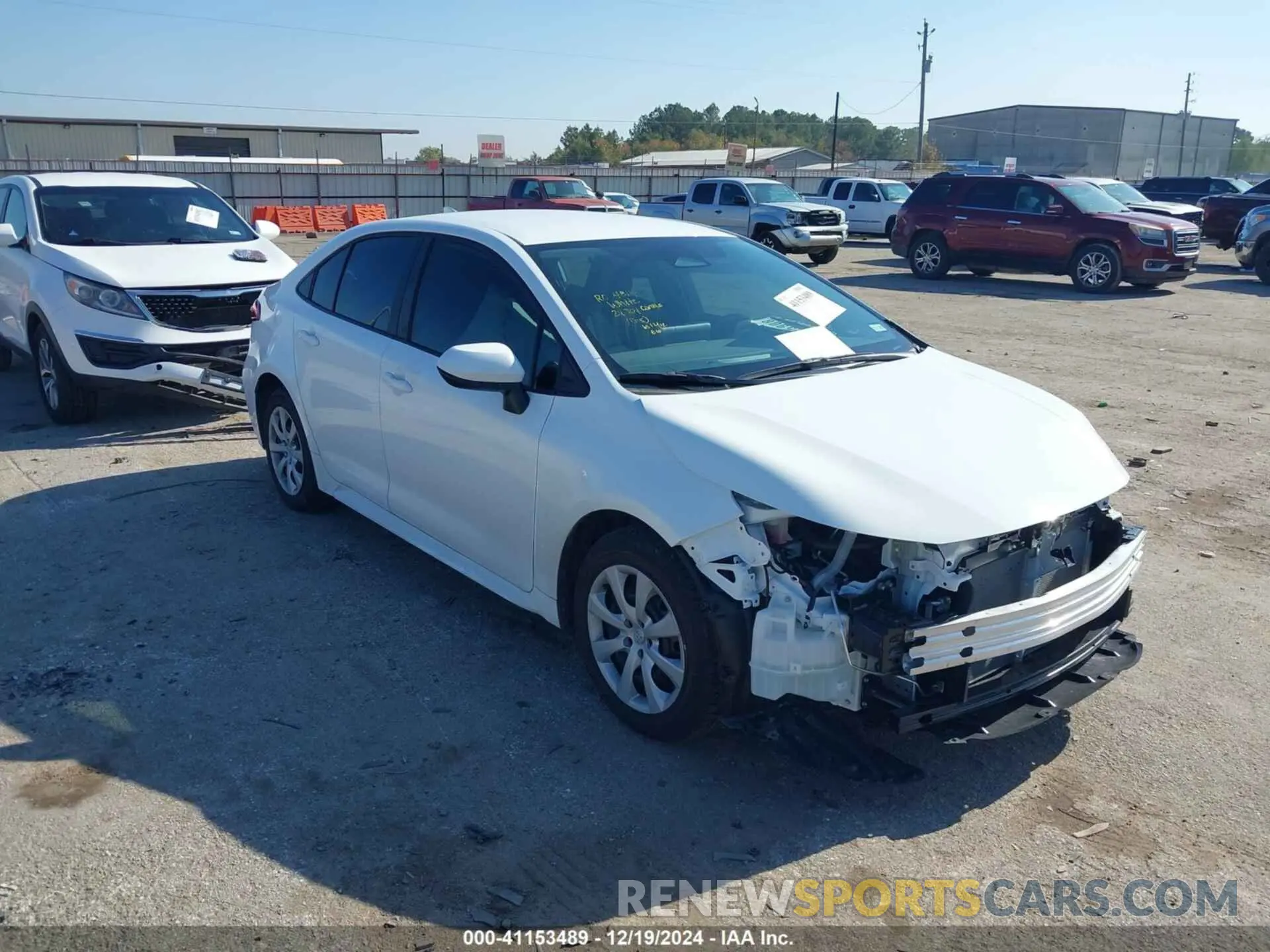 1 fotografías del automóvil dañado 5YFB4MDE7RP107821 TOYOTA COROLLA 2024
