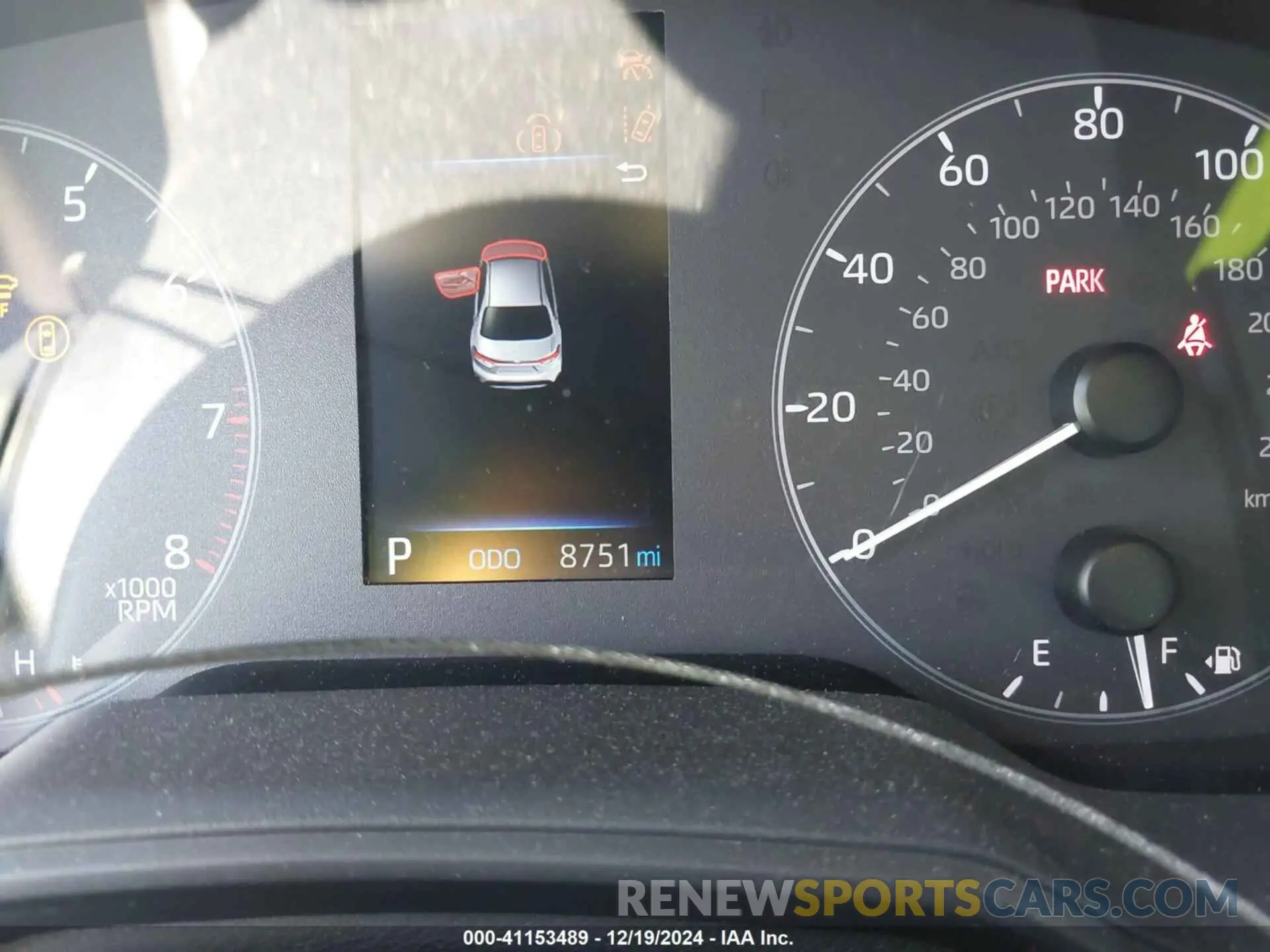 15 fotografías del automóvil dañado 5YFB4MDE7RP107821 TOYOTA COROLLA 2024