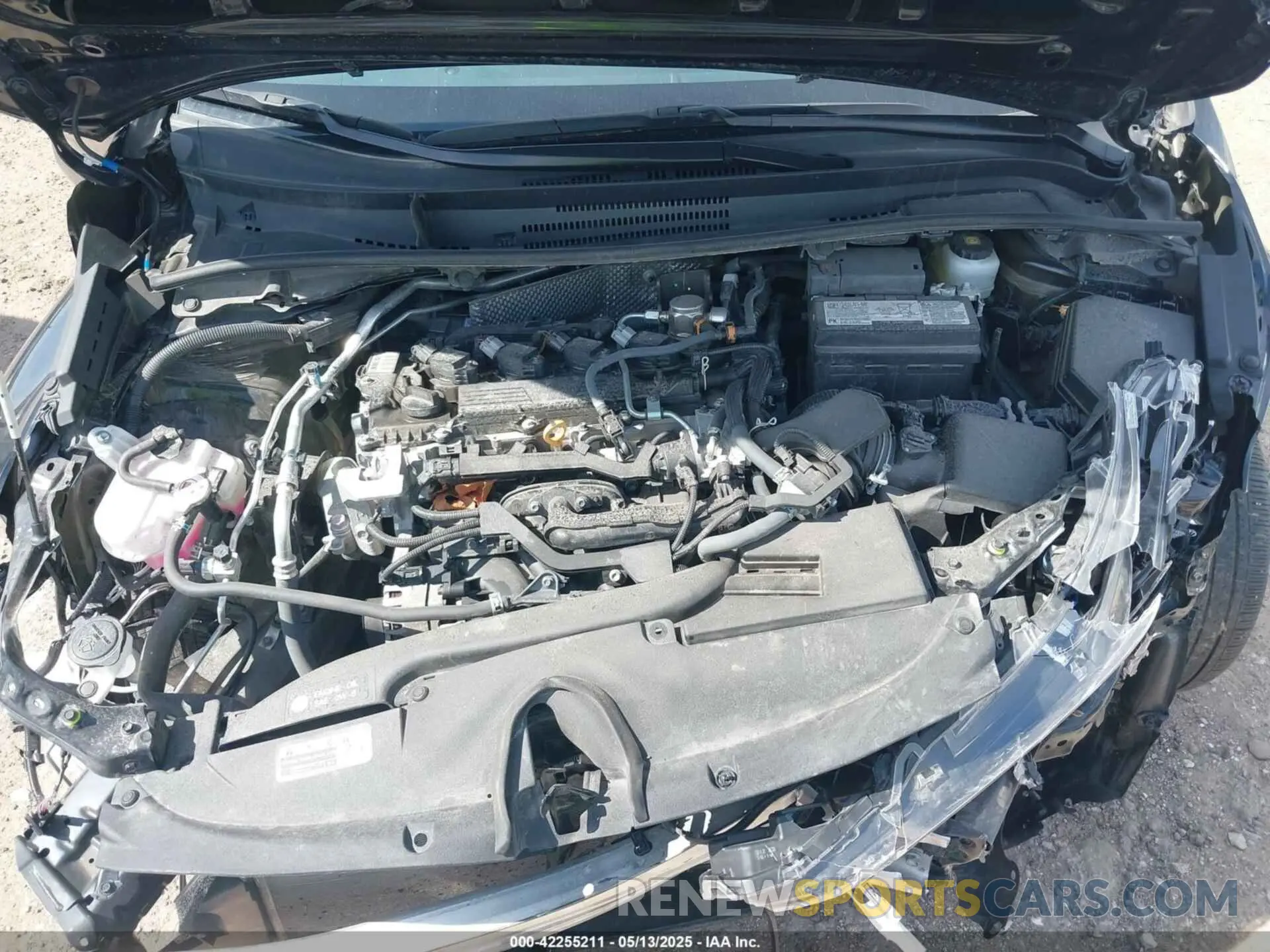 10 fotografías del automóvil dañado 5YFB4MDE7RP108130 TOYOTA COROLLA 2024