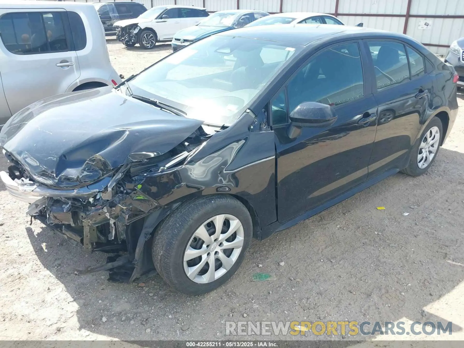 2 fotografías del automóvil dañado 5YFB4MDE7RP108130 TOYOTA COROLLA 2024
