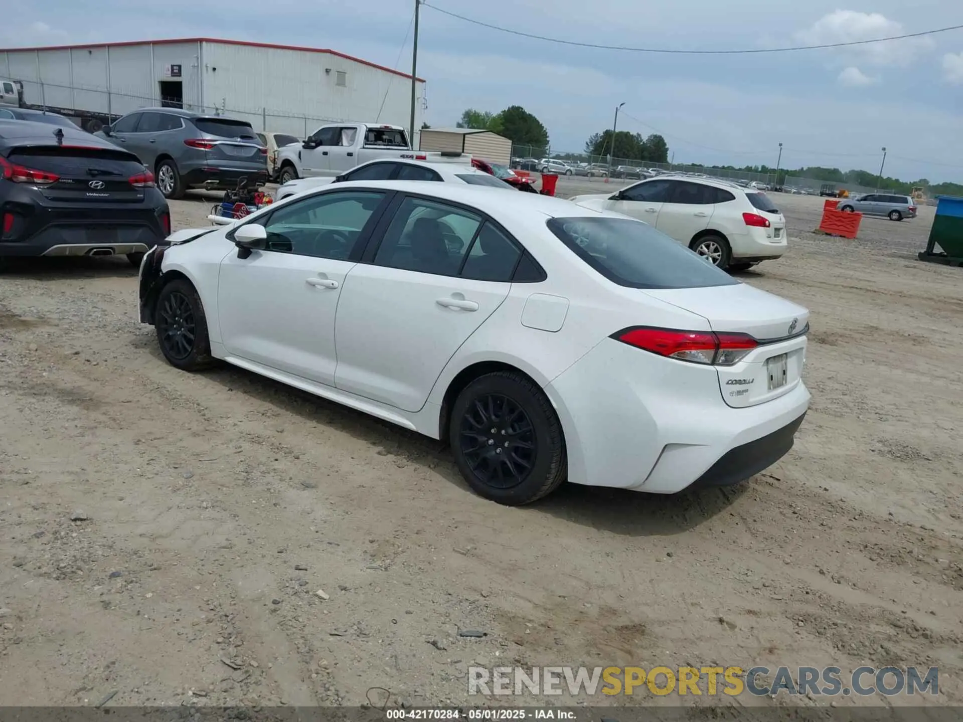 3 fotografías del automóvil dañado 5YFB4MDE7RP112808 TOYOTA COROLLA 2024