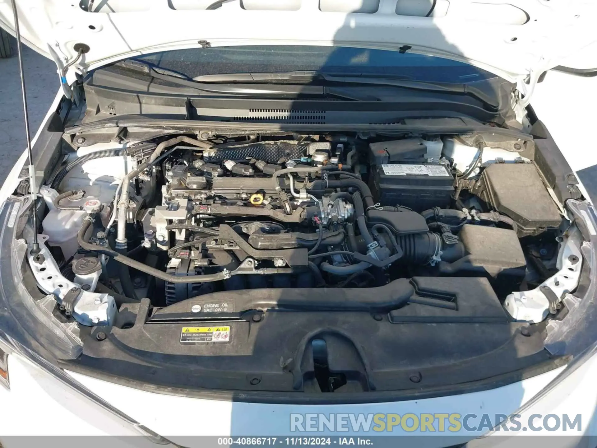 10 fotografías del automóvil dañado 5YFB4MDE7RP113246 TOYOTA COROLLA 2024