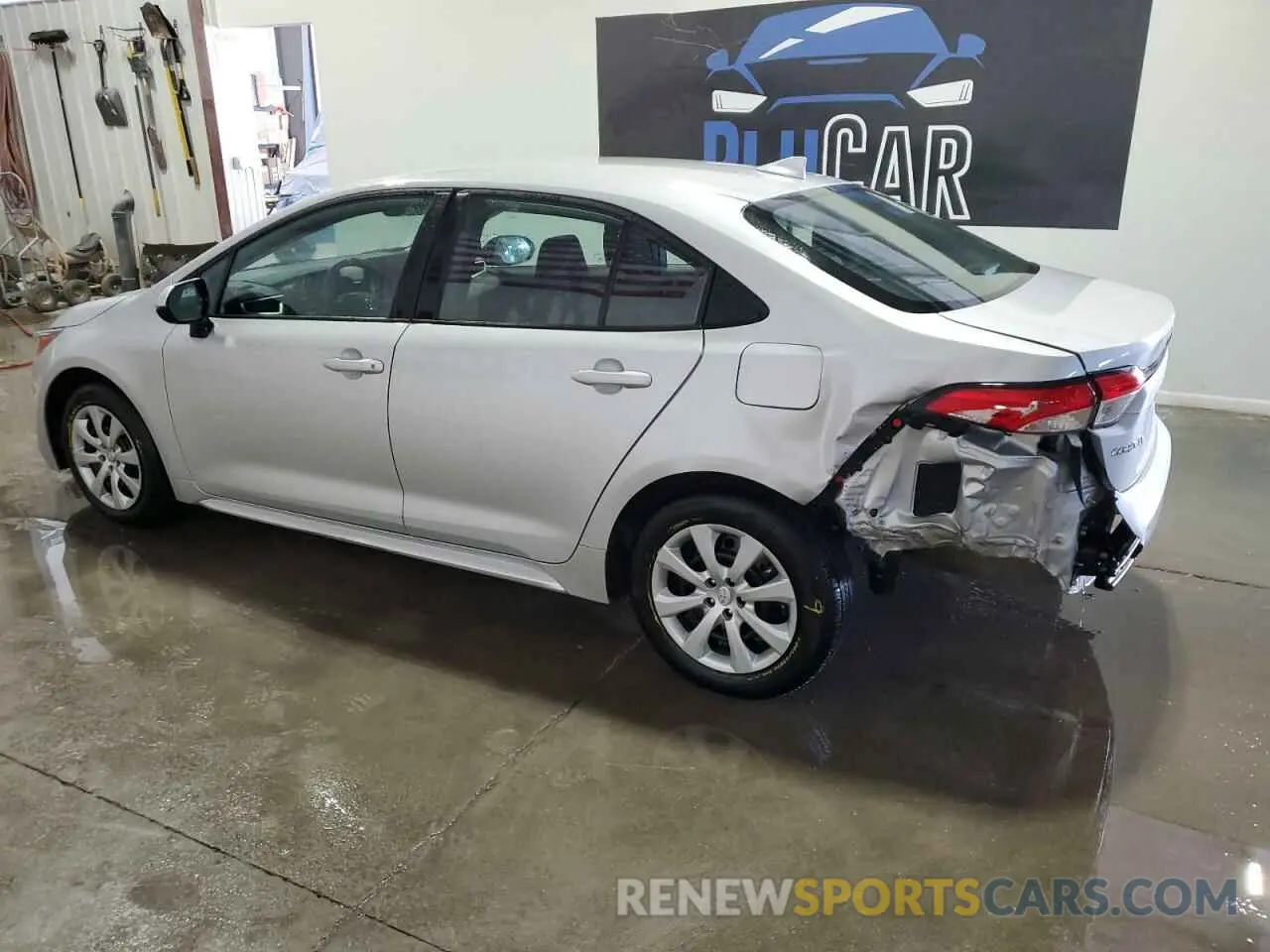 2 fotografías del automóvil dañado 5YFB4MDE7RP117667 TOYOTA COROLLA 2024