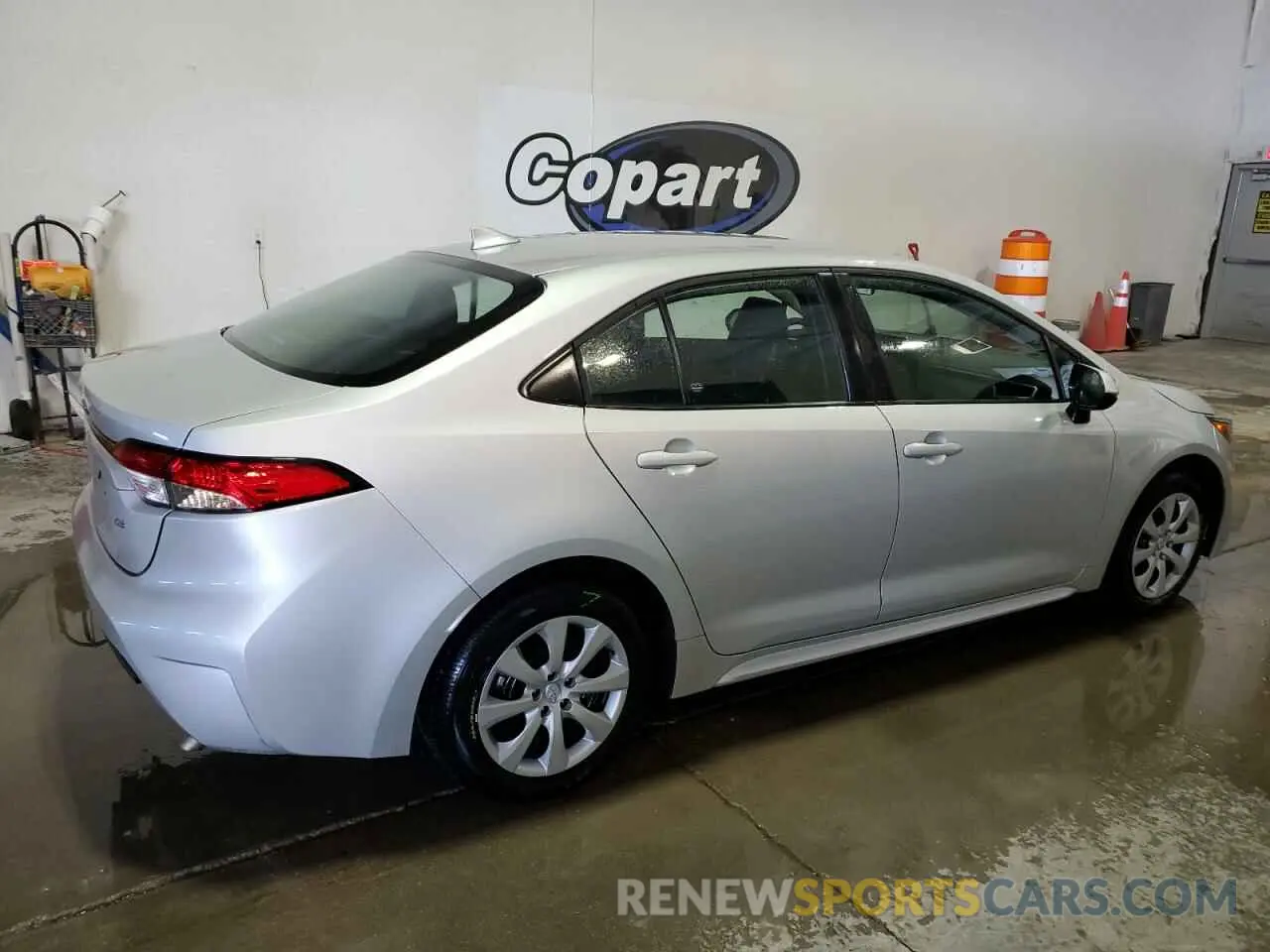 3 fotografías del automóvil dañado 5YFB4MDE7RP117667 TOYOTA COROLLA 2024