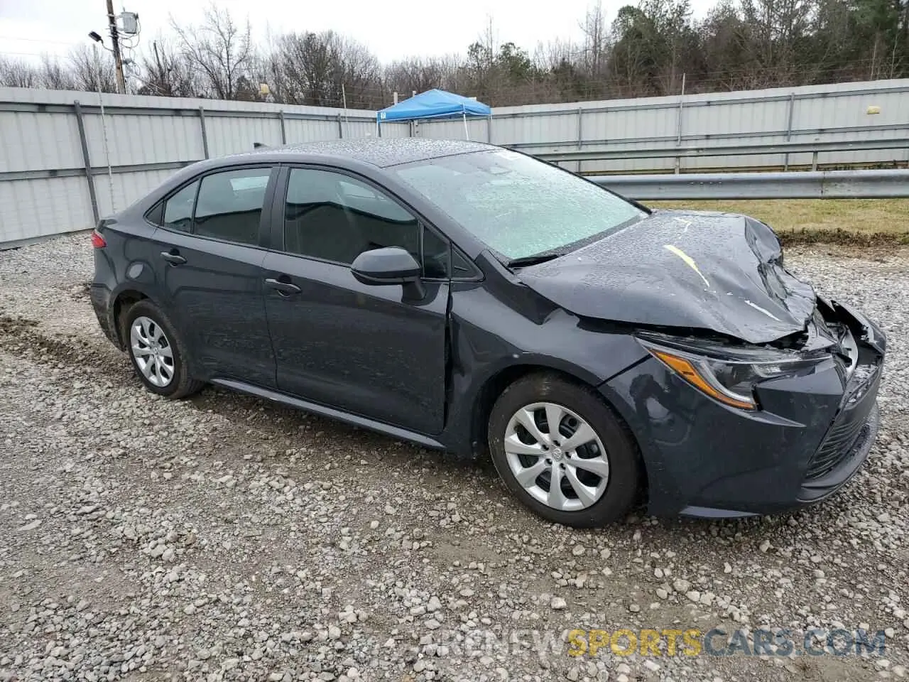 4 fotografías del automóvil dañado 5YFB4MDE7RP120813 TOYOTA COROLLA 2024