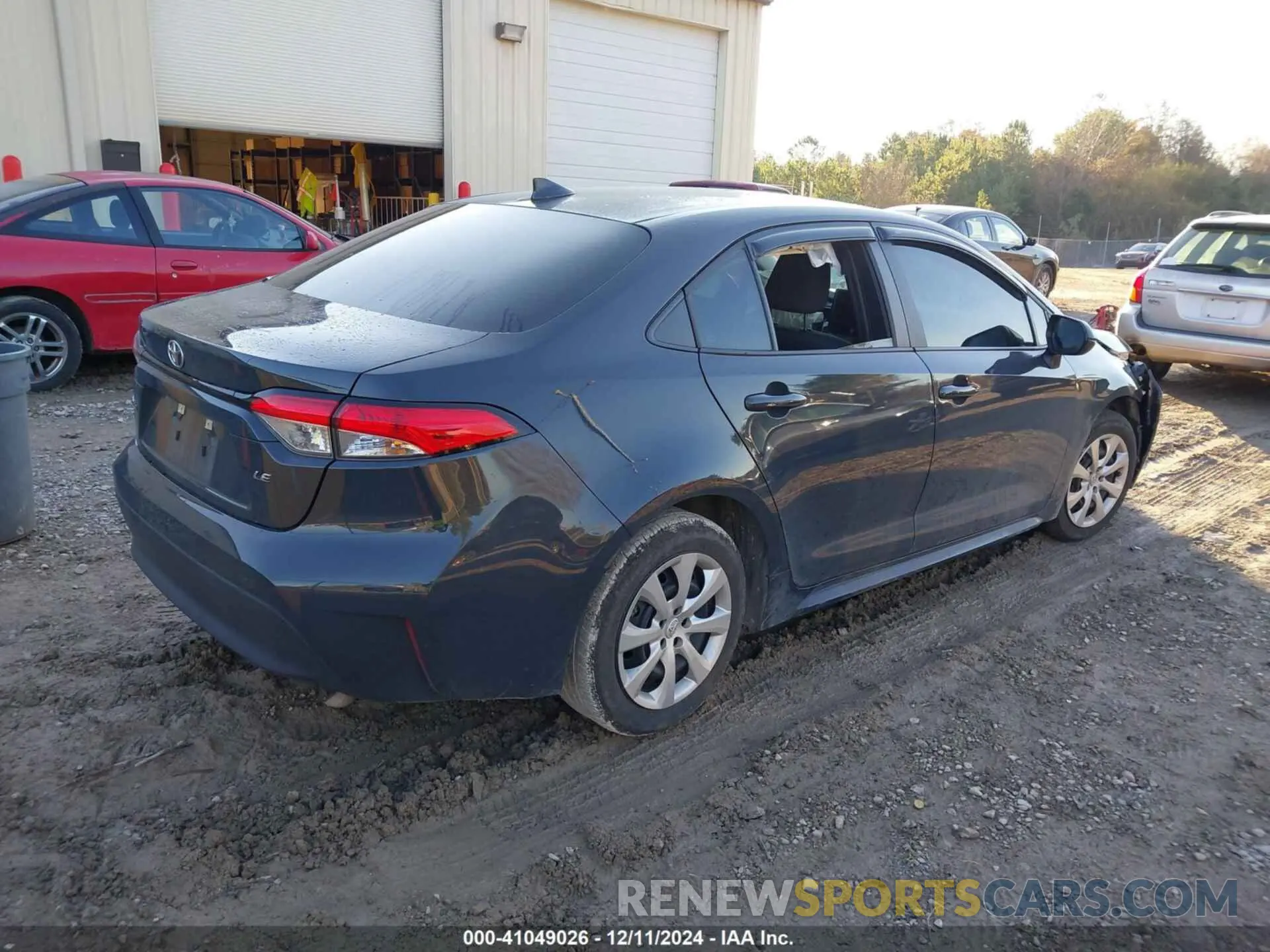 4 fotografías del automóvil dañado 5YFB4MDE7RP128152 TOYOTA COROLLA 2024