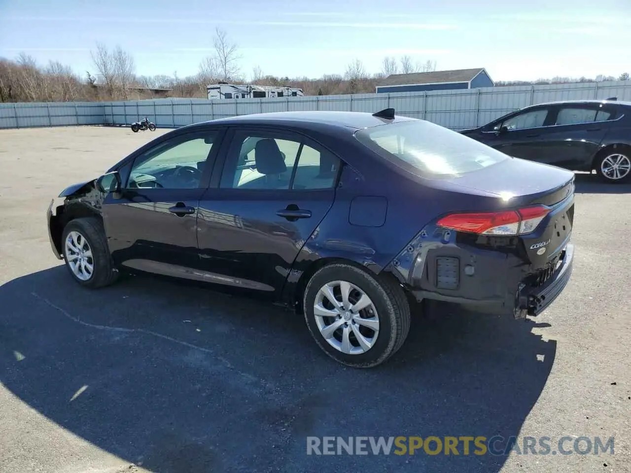2 fotografías del automóvil dañado 5YFB4MDE7RP136784 TOYOTA COROLLA 2024