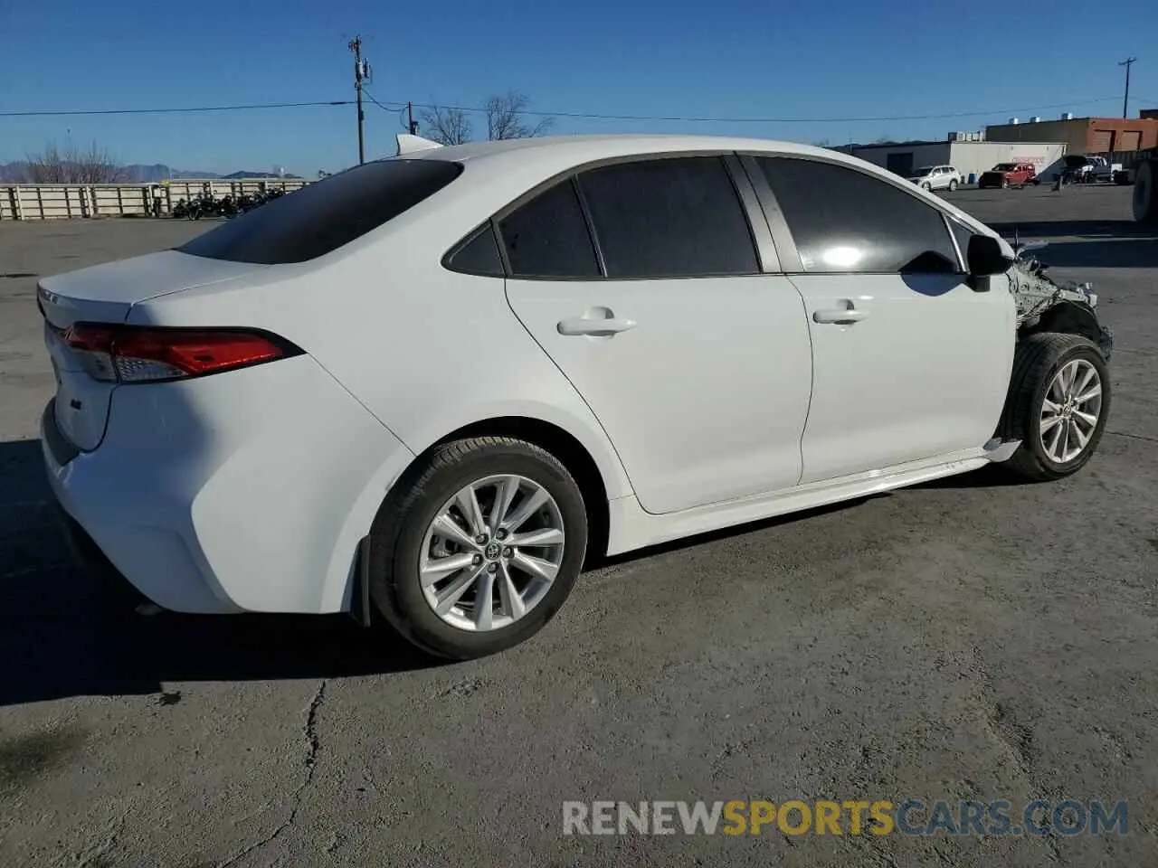 3 fotografías del automóvil dañado 5YFB4MDE7RP139989 TOYOTA COROLLA 2024