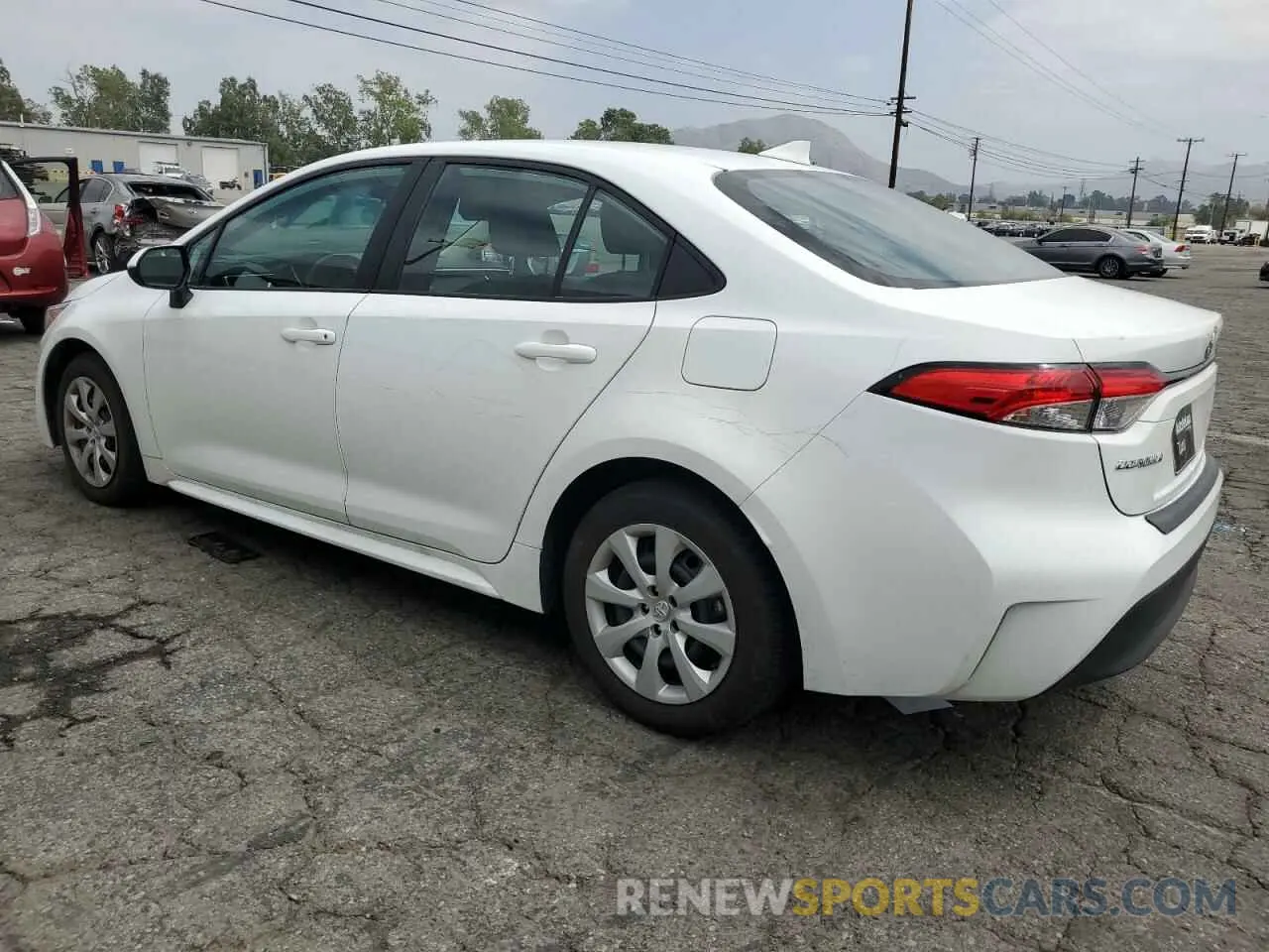 2 fotografías del automóvil dañado 5YFB4MDE7RP141094 TOYOTA COROLLA 2024