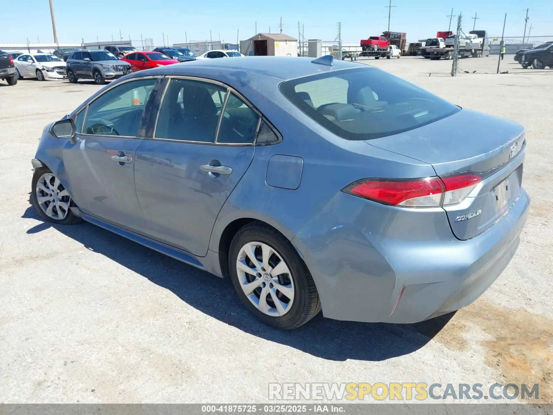 3 fotografías del automóvil dañado 5YFB4MDE7RP144772 TOYOTA COROLLA 2024