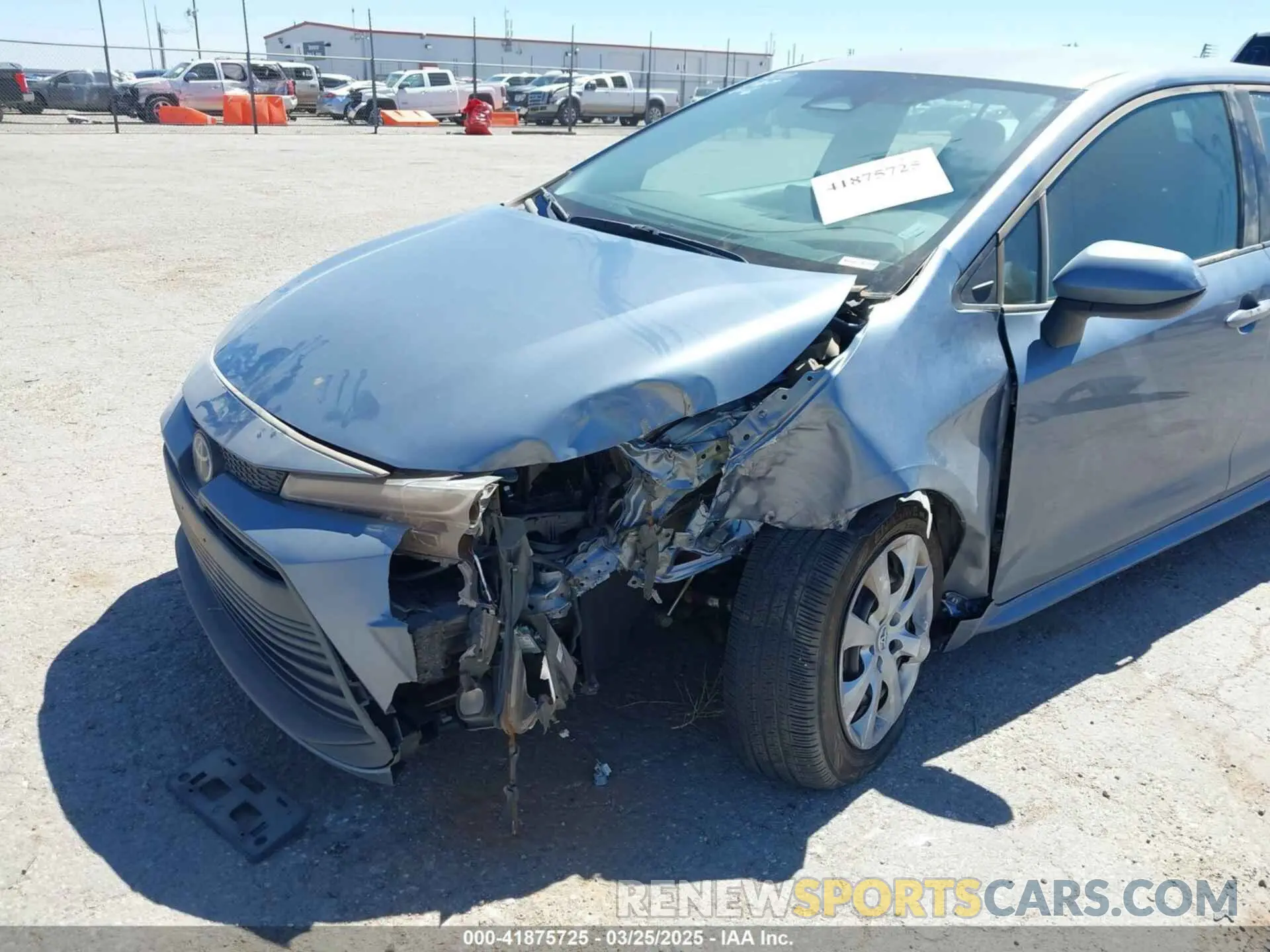 6 fotografías del automóvil dañado 5YFB4MDE7RP144772 TOYOTA COROLLA 2024