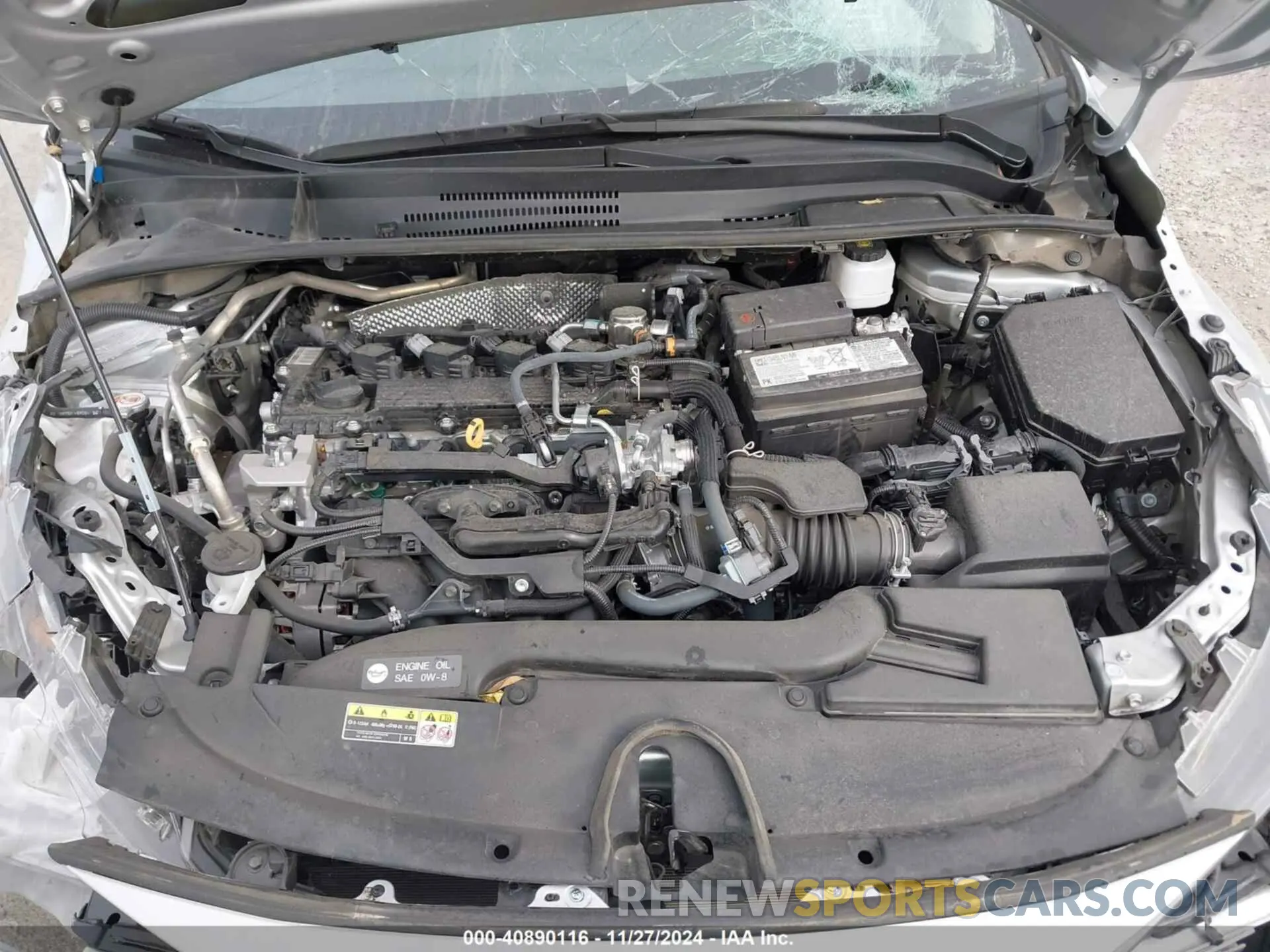 10 fotografías del automóvil dañado 5YFB4MDE7RP148210 TOYOTA COROLLA 2024