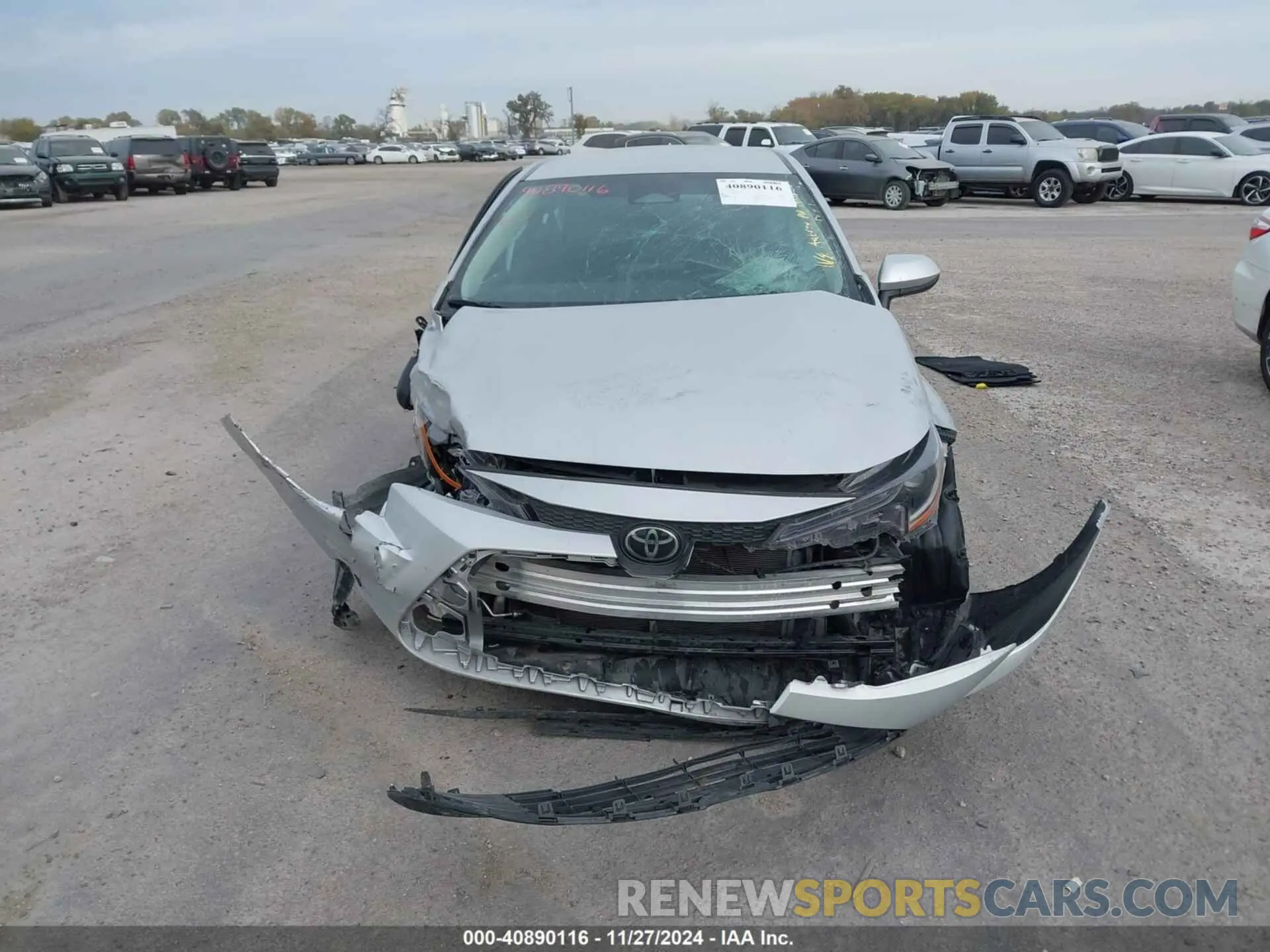 12 fotografías del automóvil dañado 5YFB4MDE7RP148210 TOYOTA COROLLA 2024