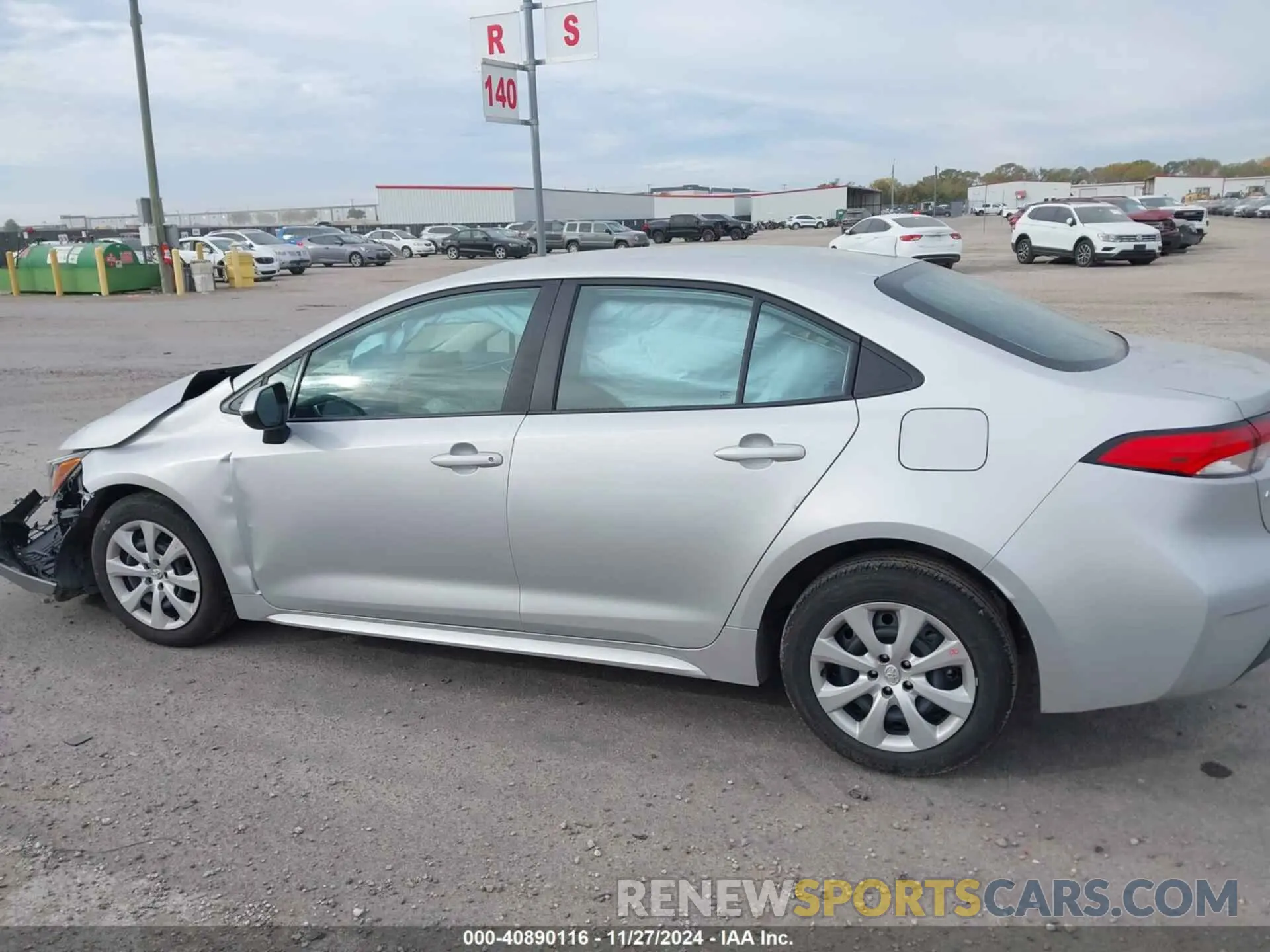 14 fotografías del automóvil dañado 5YFB4MDE7RP148210 TOYOTA COROLLA 2024
