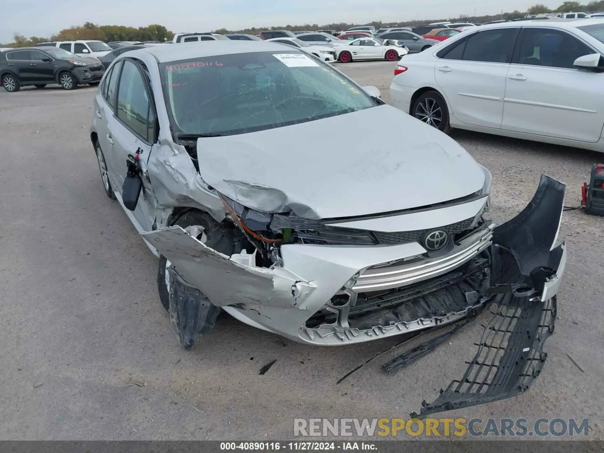 6 fotografías del automóvil dañado 5YFB4MDE7RP148210 TOYOTA COROLLA 2024