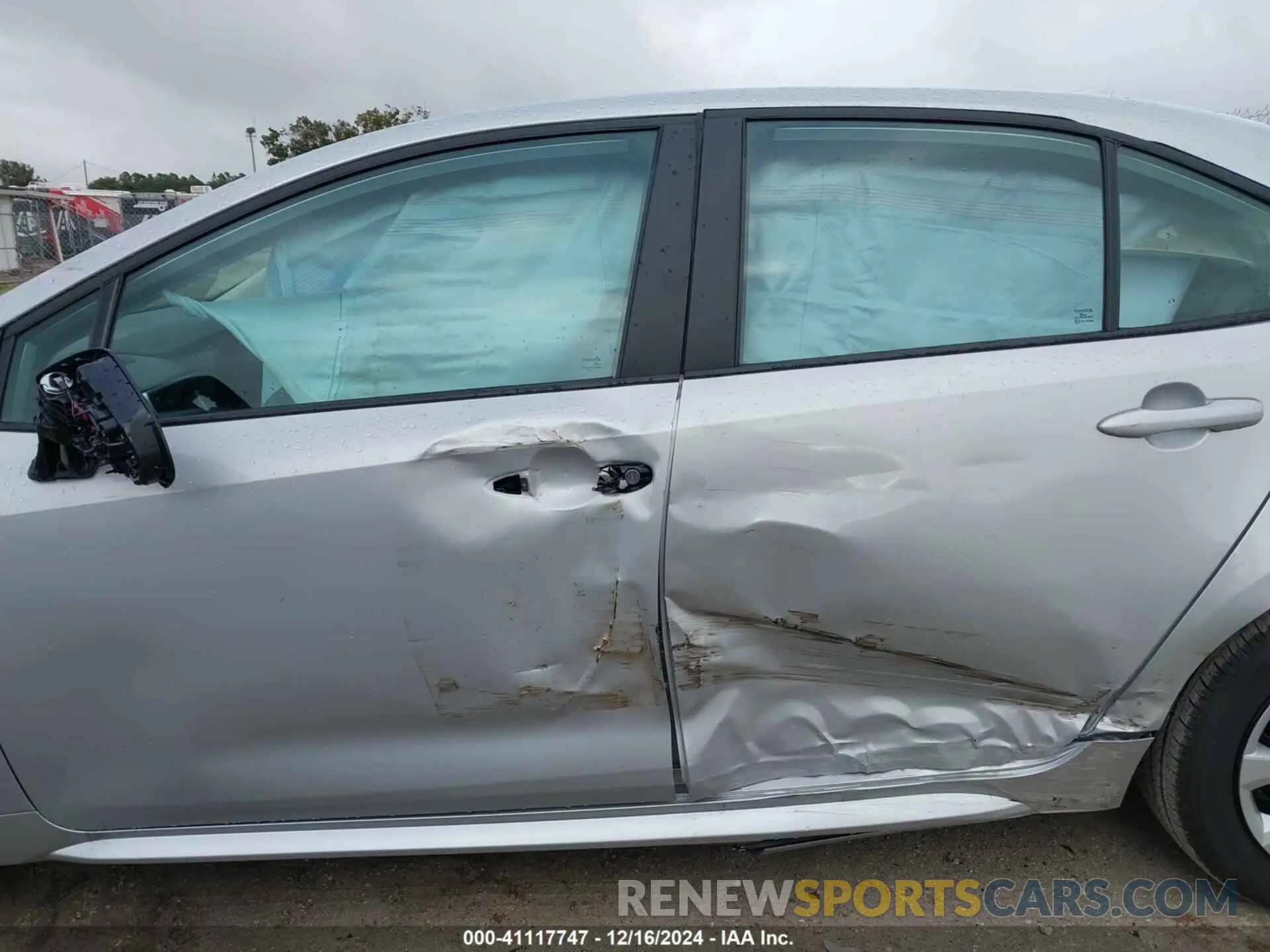 14 fotografías del automóvil dañado 5YFB4MDE7RP150362 TOYOTA COROLLA 2024