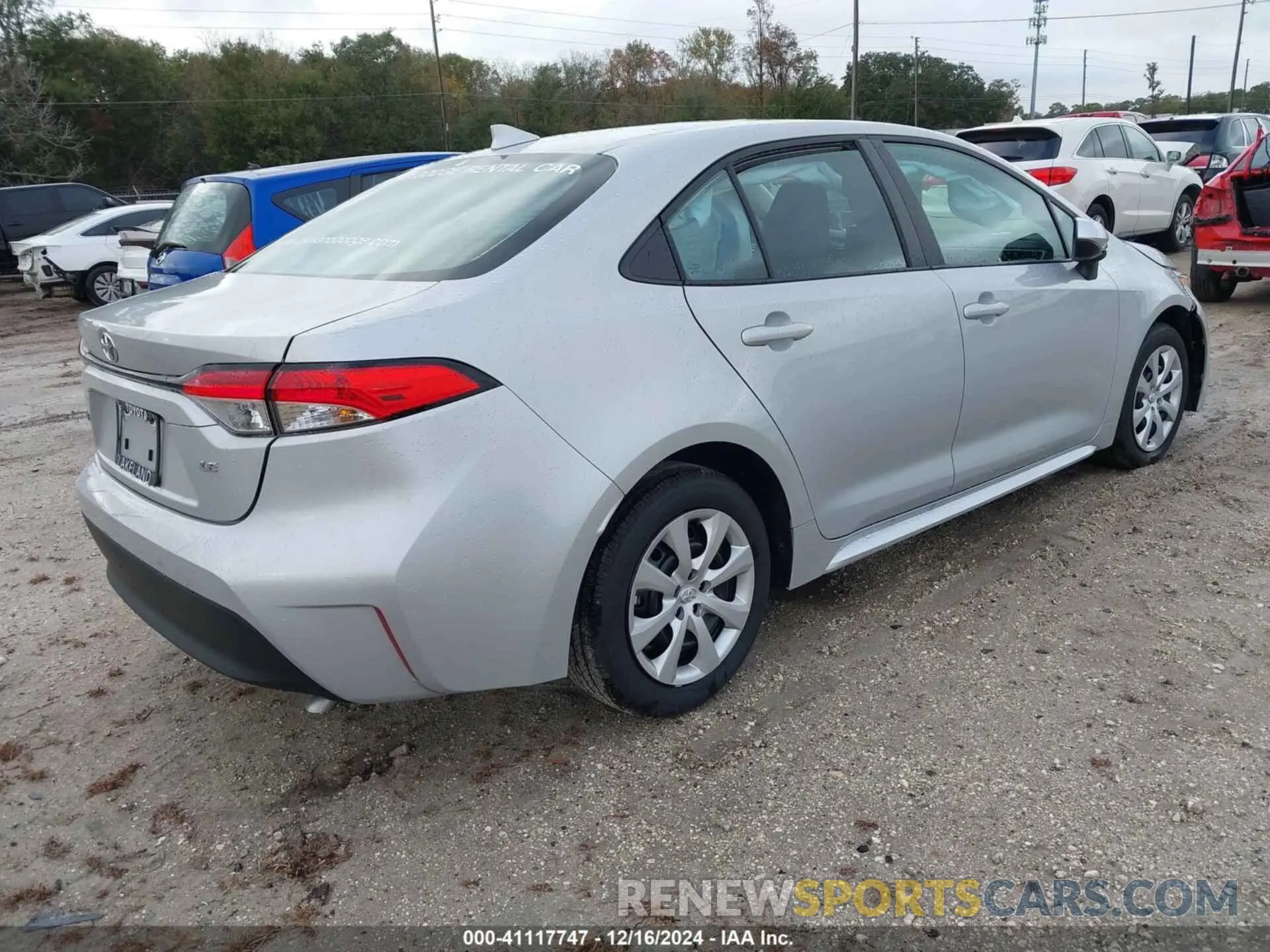 4 fotografías del automóvil dañado 5YFB4MDE7RP150362 TOYOTA COROLLA 2024