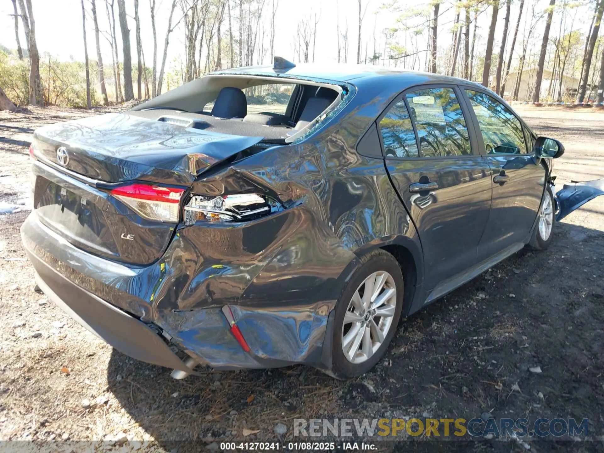 4 fotografías del automóvil dañado 5YFB4MDE7RP154010 TOYOTA COROLLA 2024