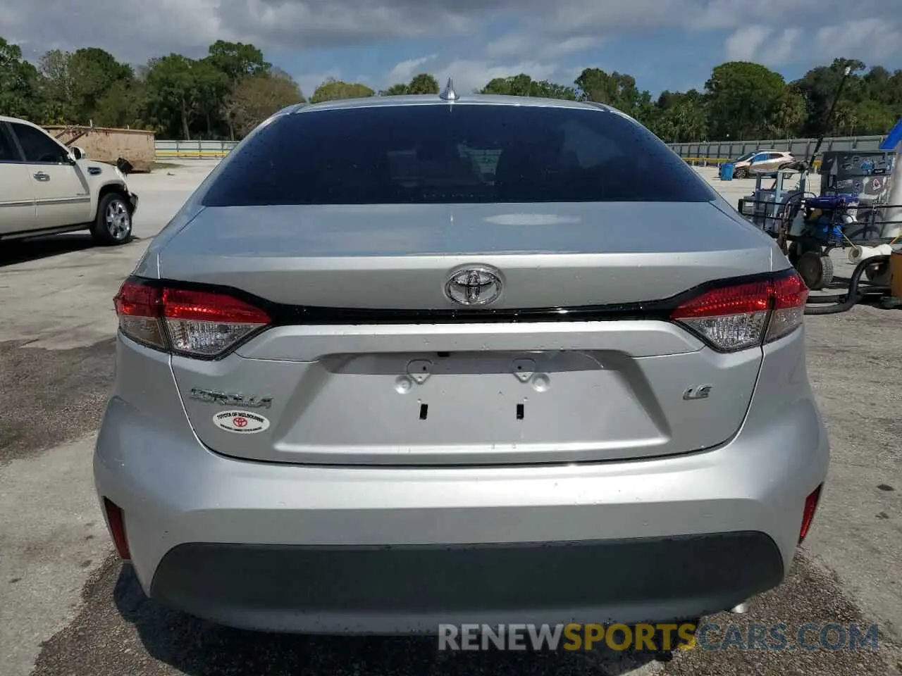 6 fotografías del automóvil dañado 5YFB4MDE7RP154606 TOYOTA COROLLA 2024