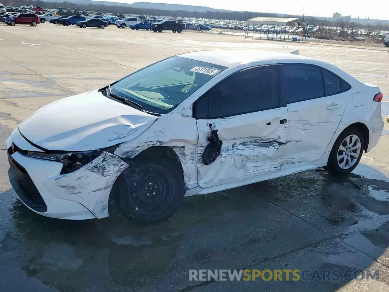 1 fotografías del automóvil dañado 5YFB4MDE7RP157229 TOYOTA COROLLA 2024