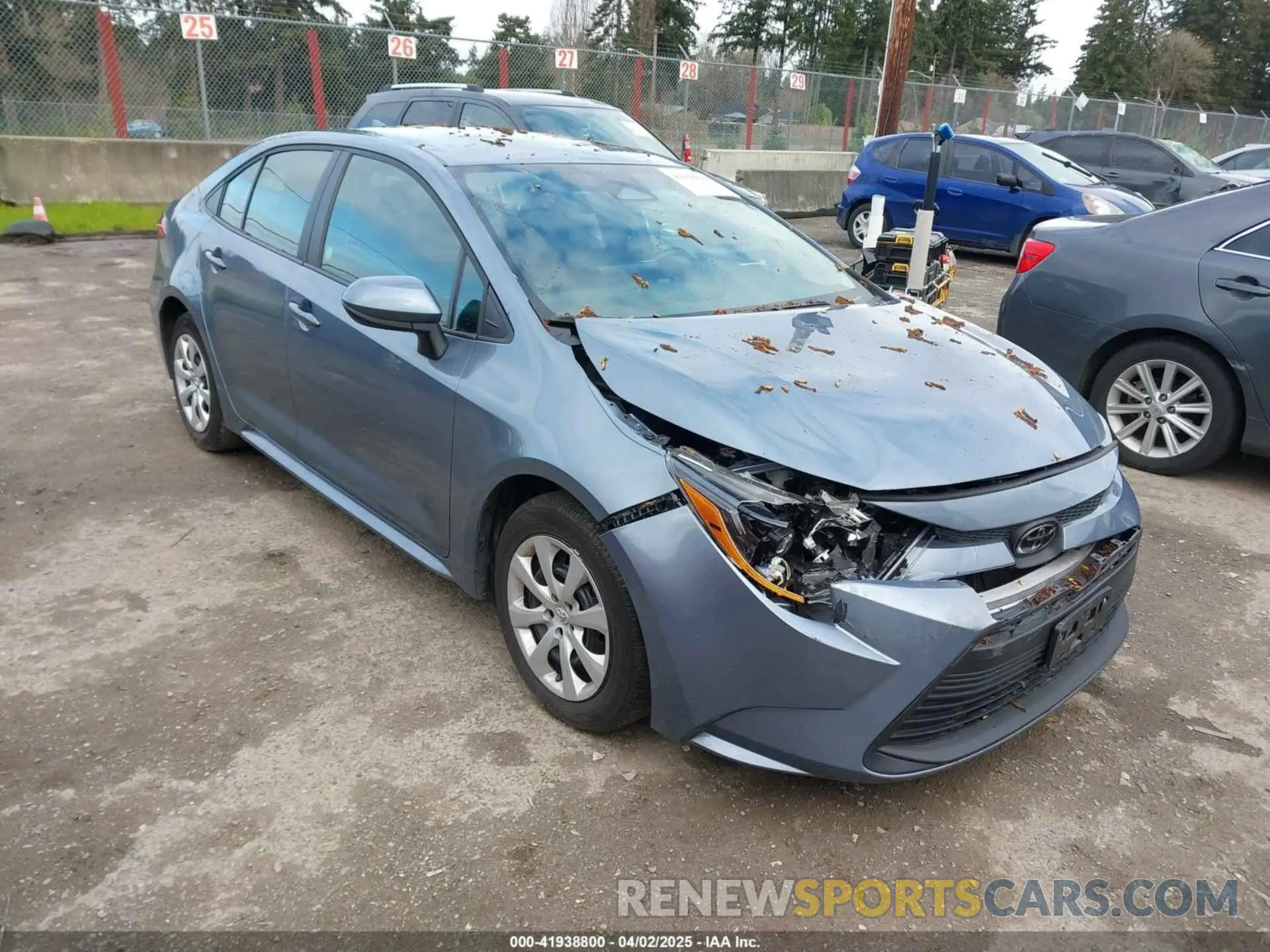 1 fotografías del automóvil dañado 5YFB4MDE7RP157568 TOYOTA COROLLA 2024
