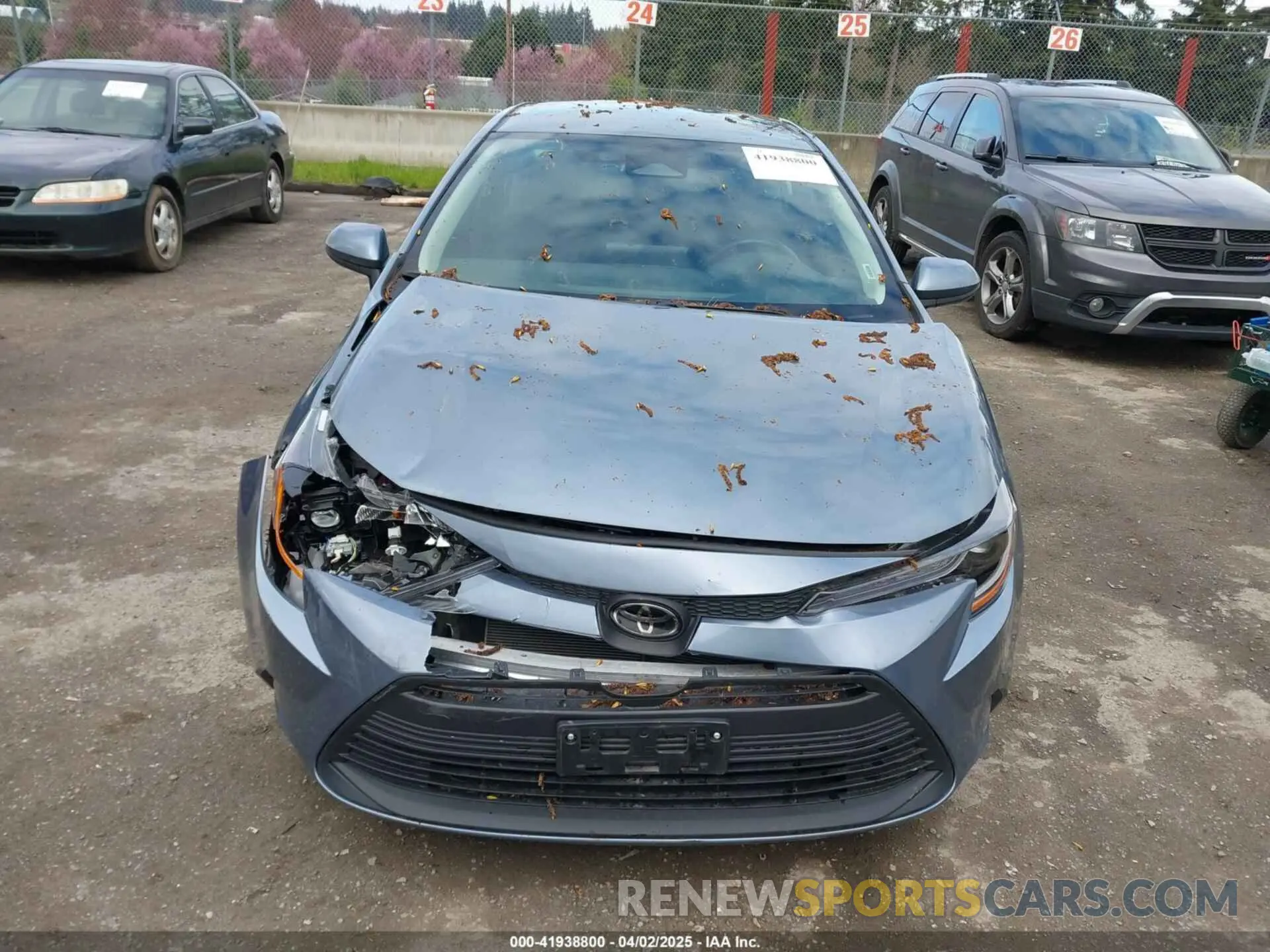 12 fotografías del automóvil dañado 5YFB4MDE7RP157568 TOYOTA COROLLA 2024