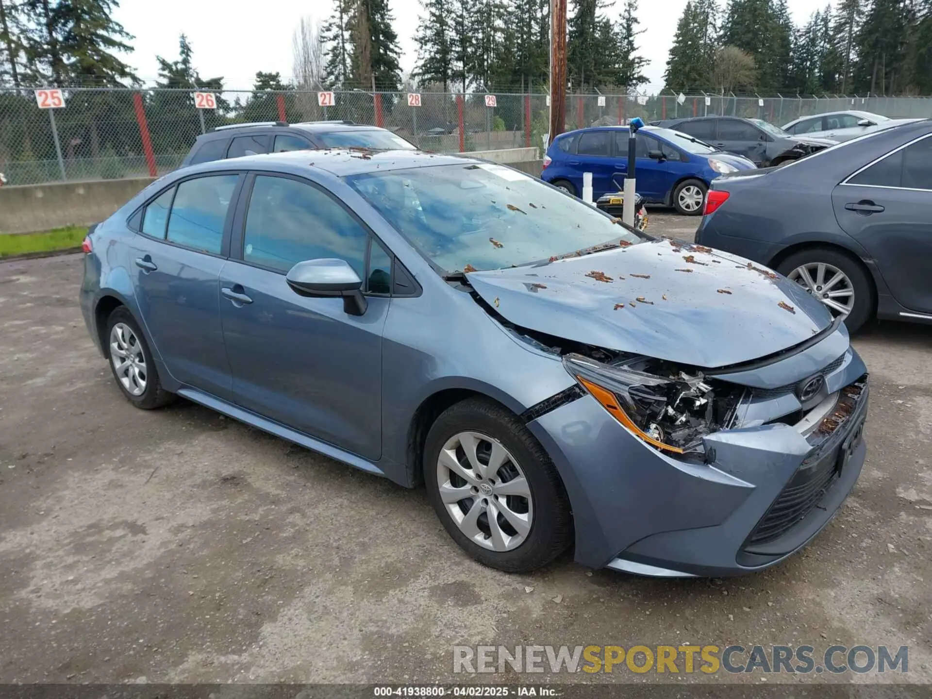 13 fotografías del automóvil dañado 5YFB4MDE7RP157568 TOYOTA COROLLA 2024