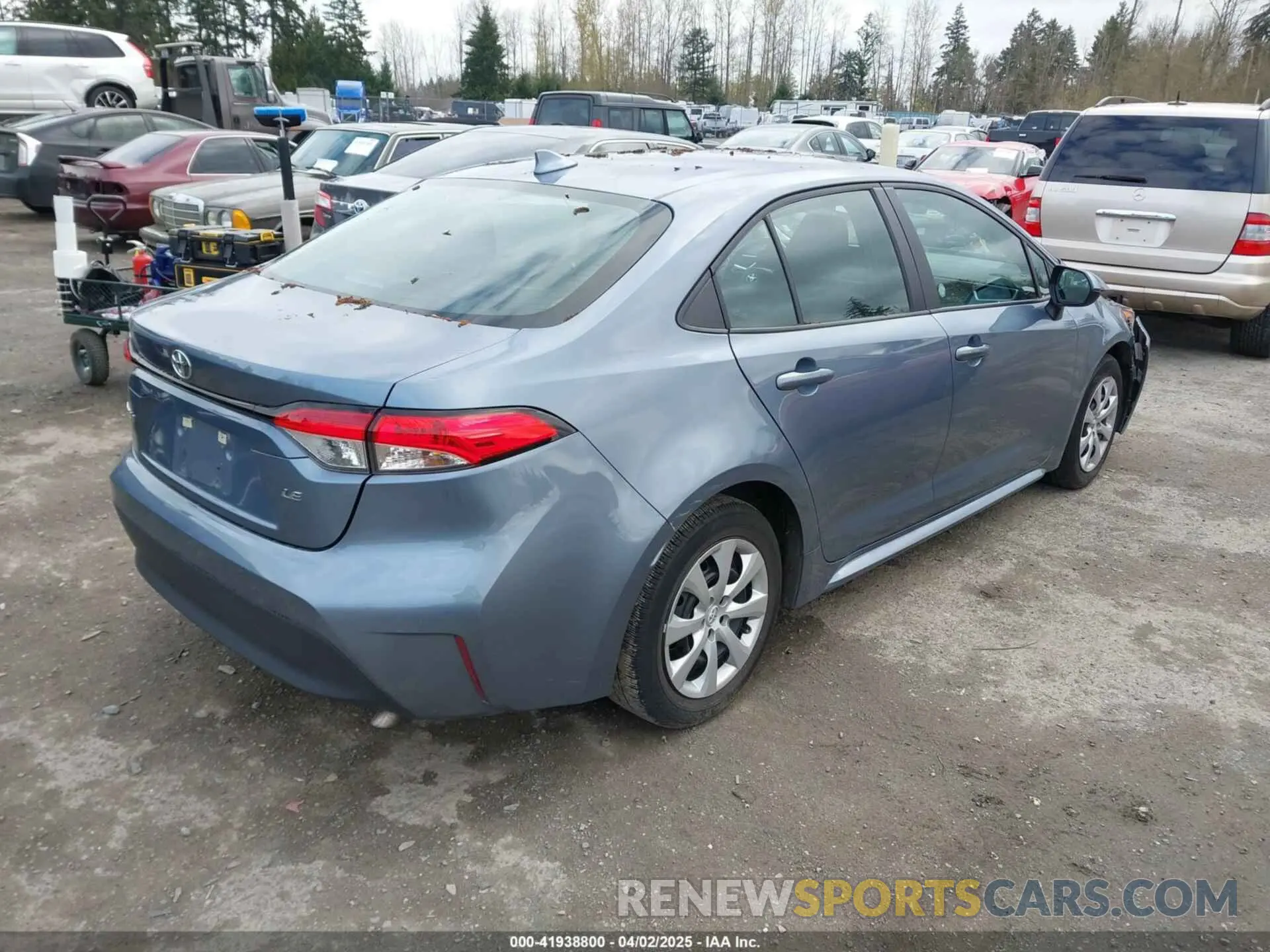 4 fotografías del automóvil dañado 5YFB4MDE7RP157568 TOYOTA COROLLA 2024