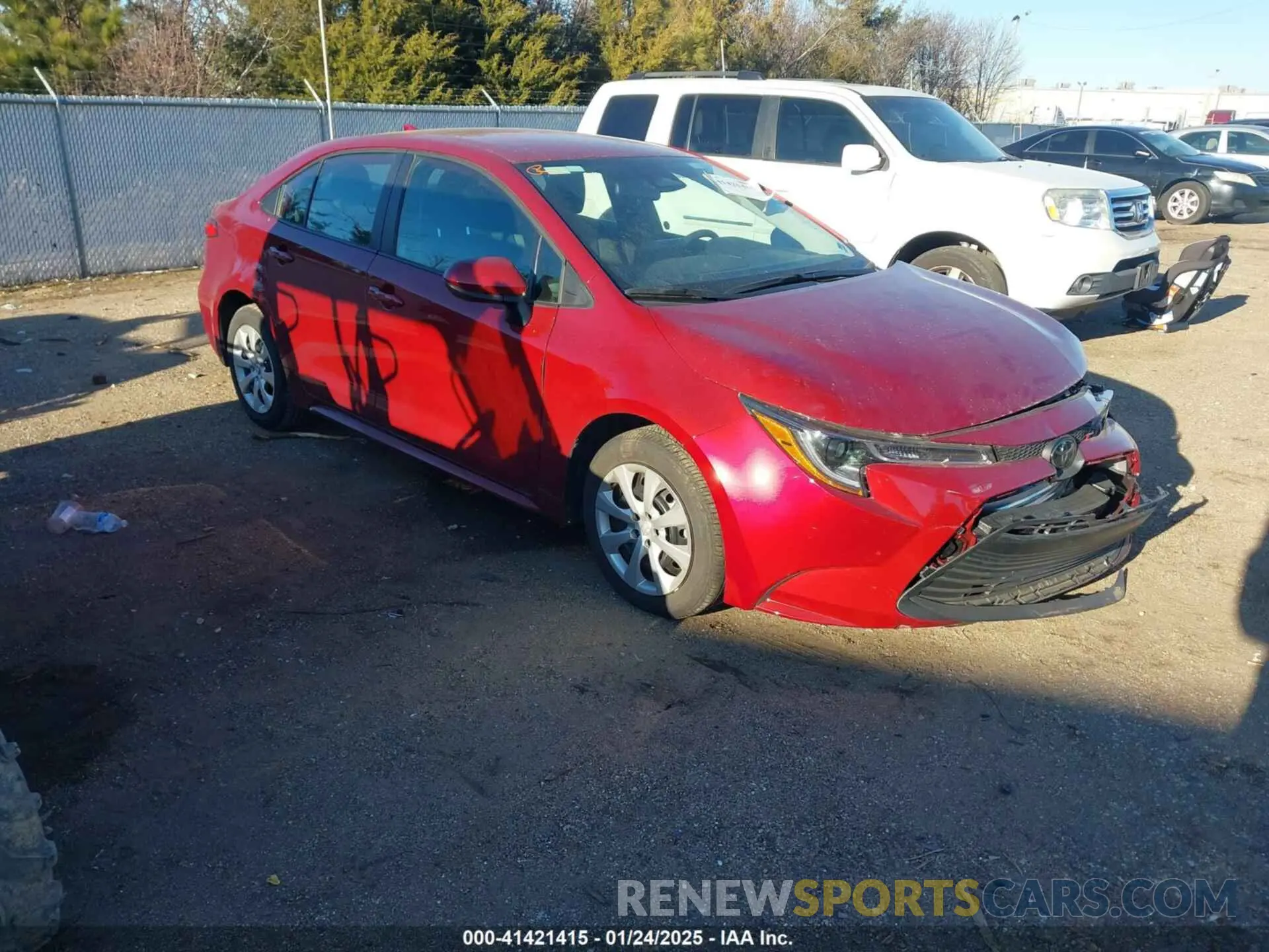 1 fotografías del automóvil dañado 5YFB4MDE7RP162477 TOYOTA COROLLA 2024