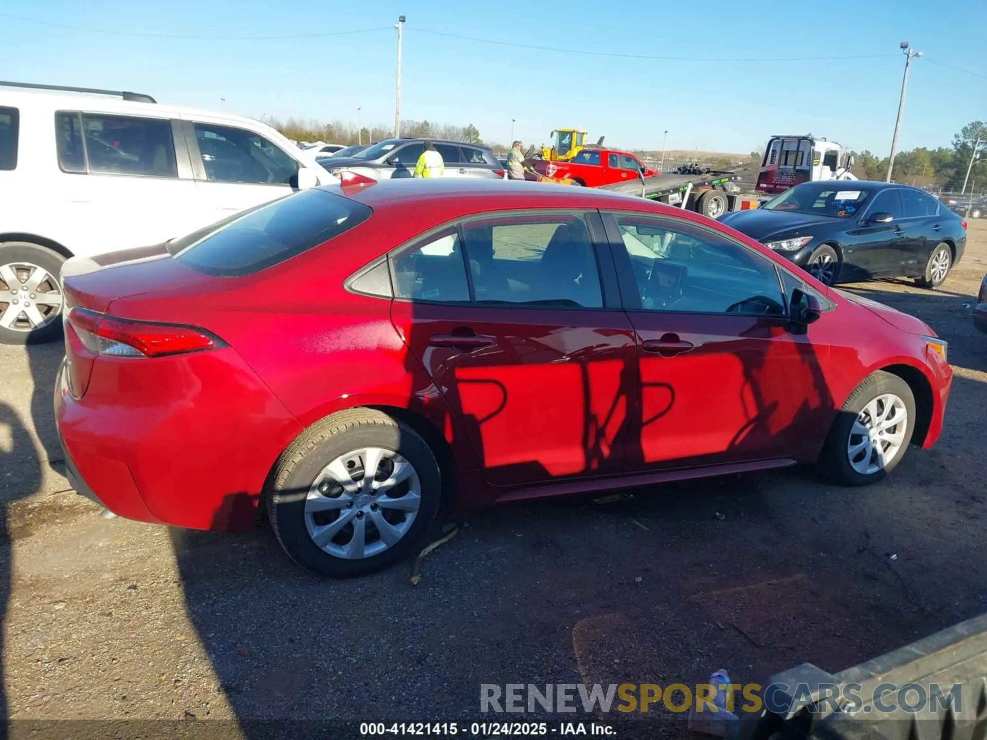 13 fotografías del automóvil dañado 5YFB4MDE7RP162477 TOYOTA COROLLA 2024