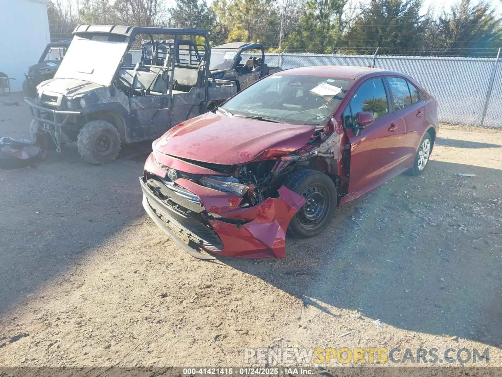 6 fotografías del automóvil dañado 5YFB4MDE7RP162477 TOYOTA COROLLA 2024