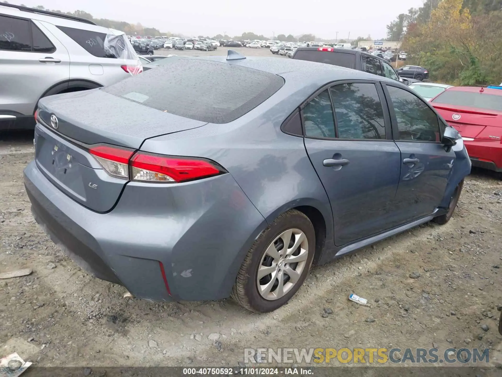 4 fotografías del automóvil dañado 5YFB4MDE7RP176864 TOYOTA COROLLA 2024