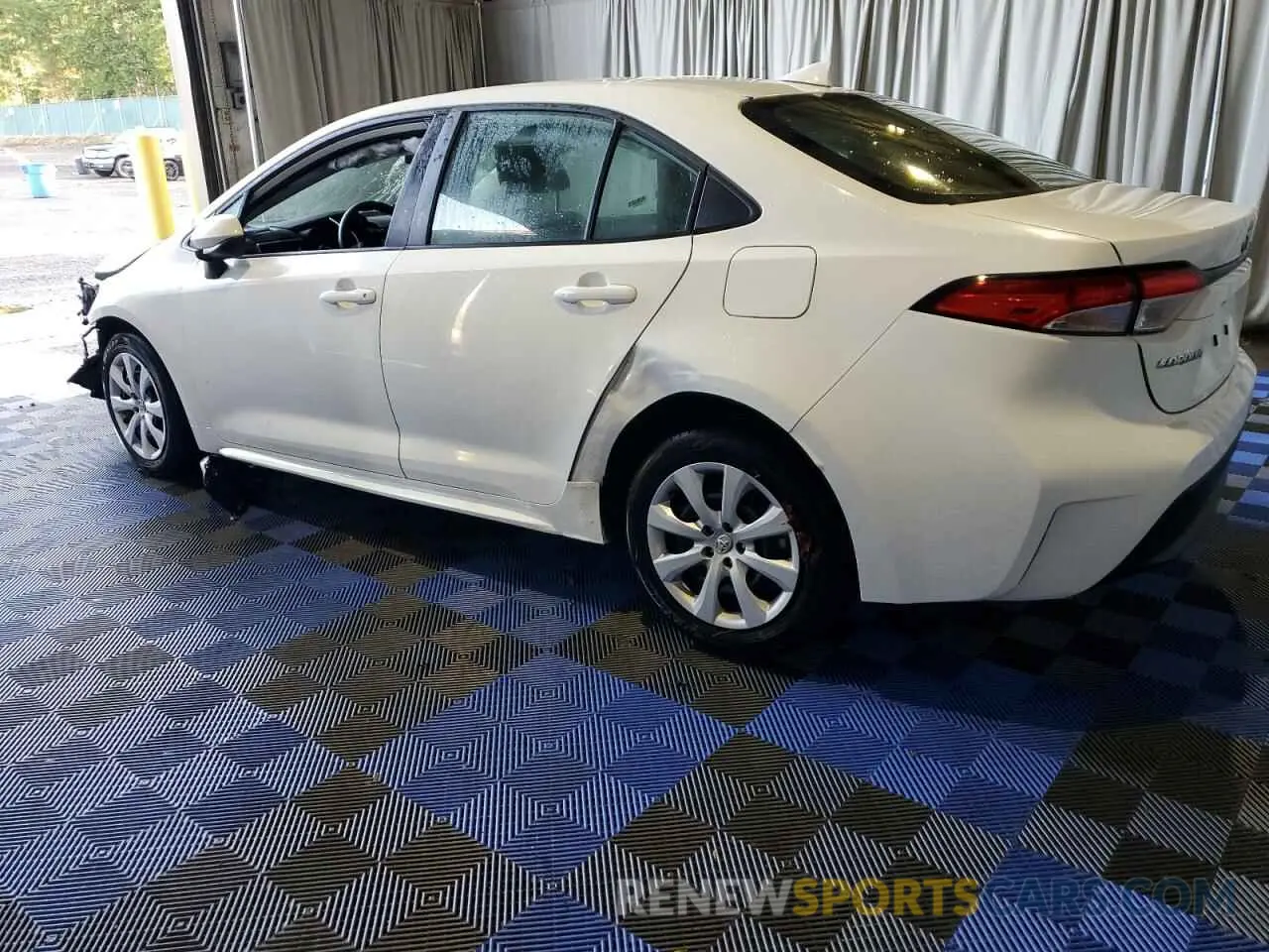 2 fotografías del automóvil dañado 5YFB4MDE7RP194510 TOYOTA COROLLA 2024