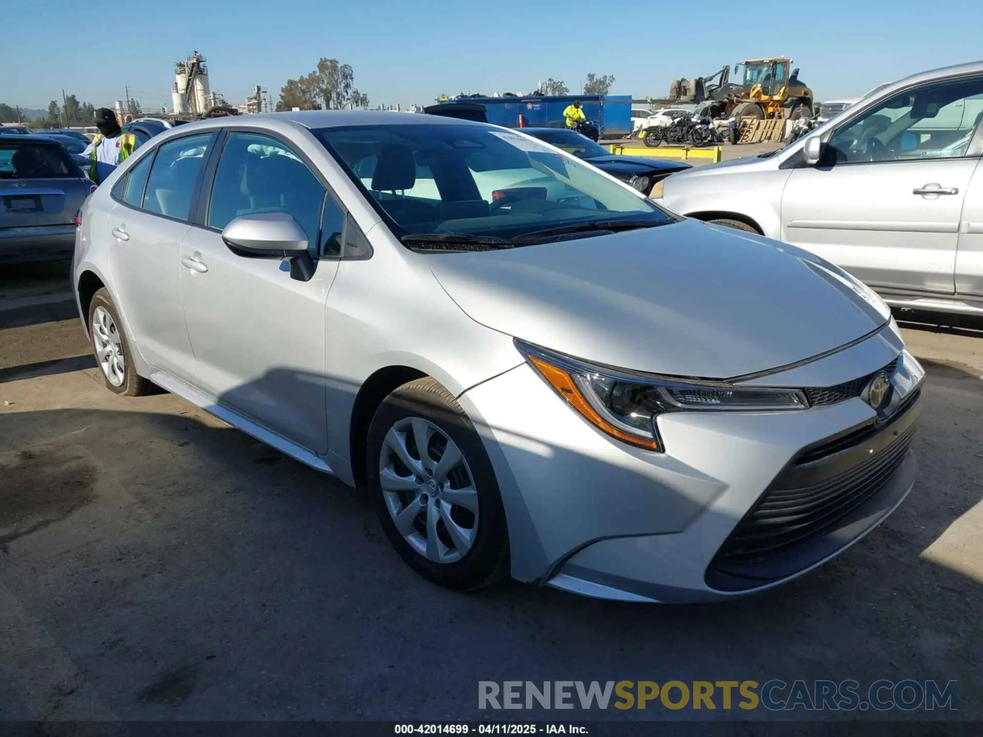 1 fotografías del automóvil dañado 5YFB4MDE7RP199755 TOYOTA COROLLA 2024