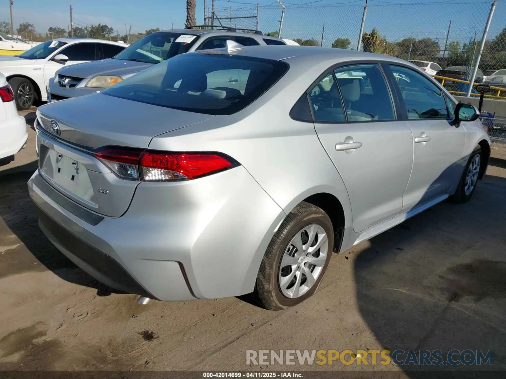 4 fotografías del automóvil dañado 5YFB4MDE7RP199755 TOYOTA COROLLA 2024