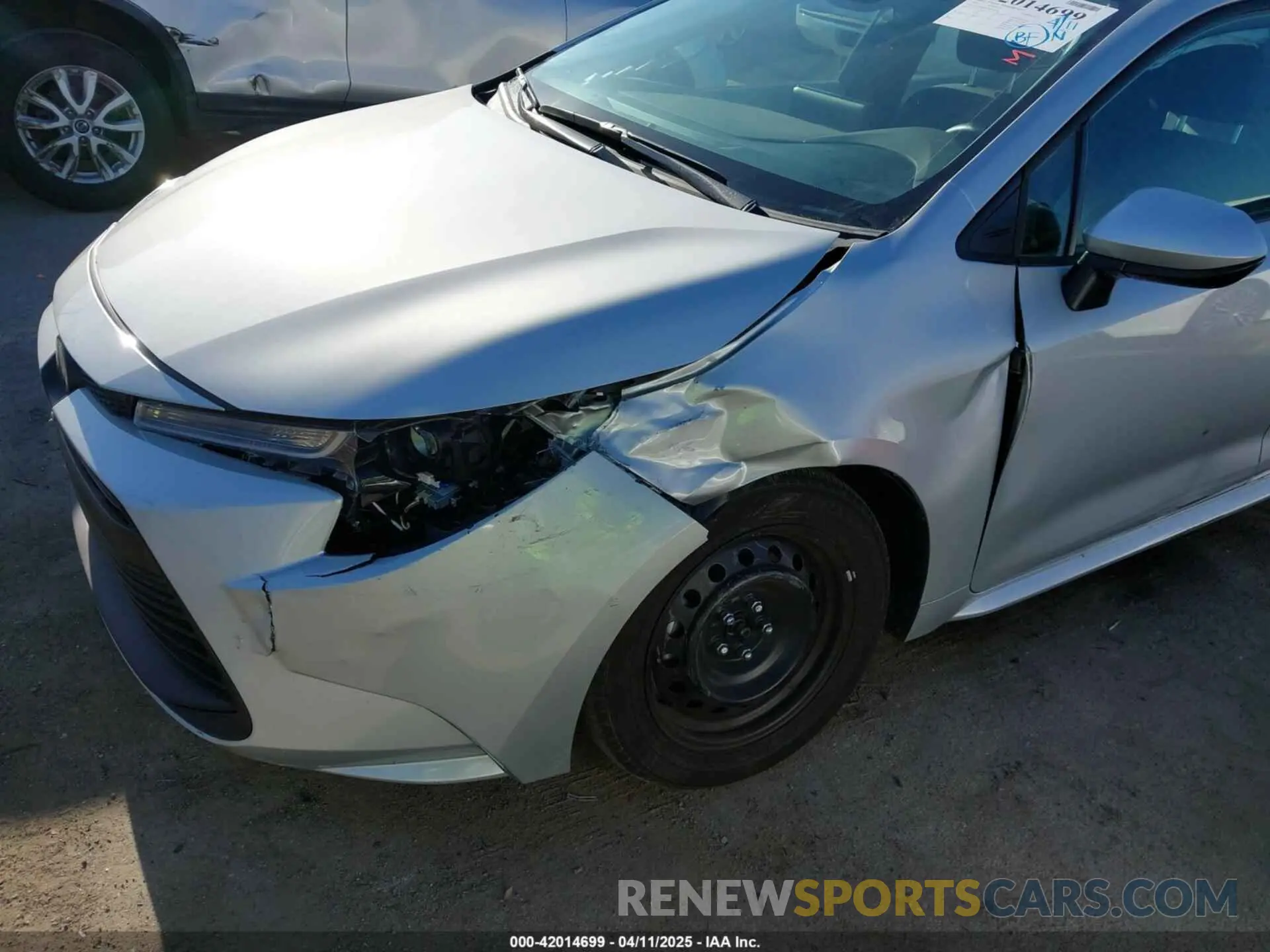 6 fotografías del automóvil dañado 5YFB4MDE7RP199755 TOYOTA COROLLA 2024