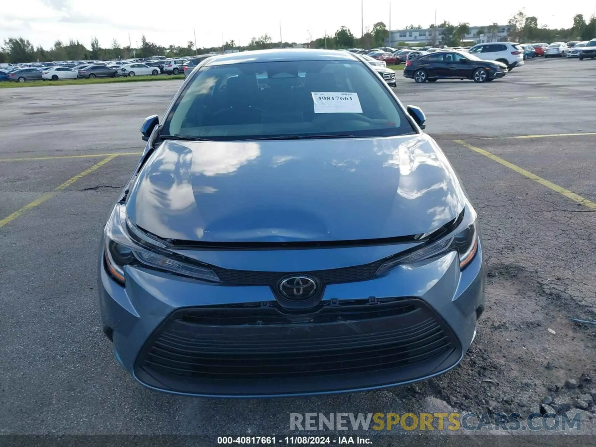 12 fotografías del automóvil dañado 5YFB4MDE7RP204243 TOYOTA COROLLA 2024