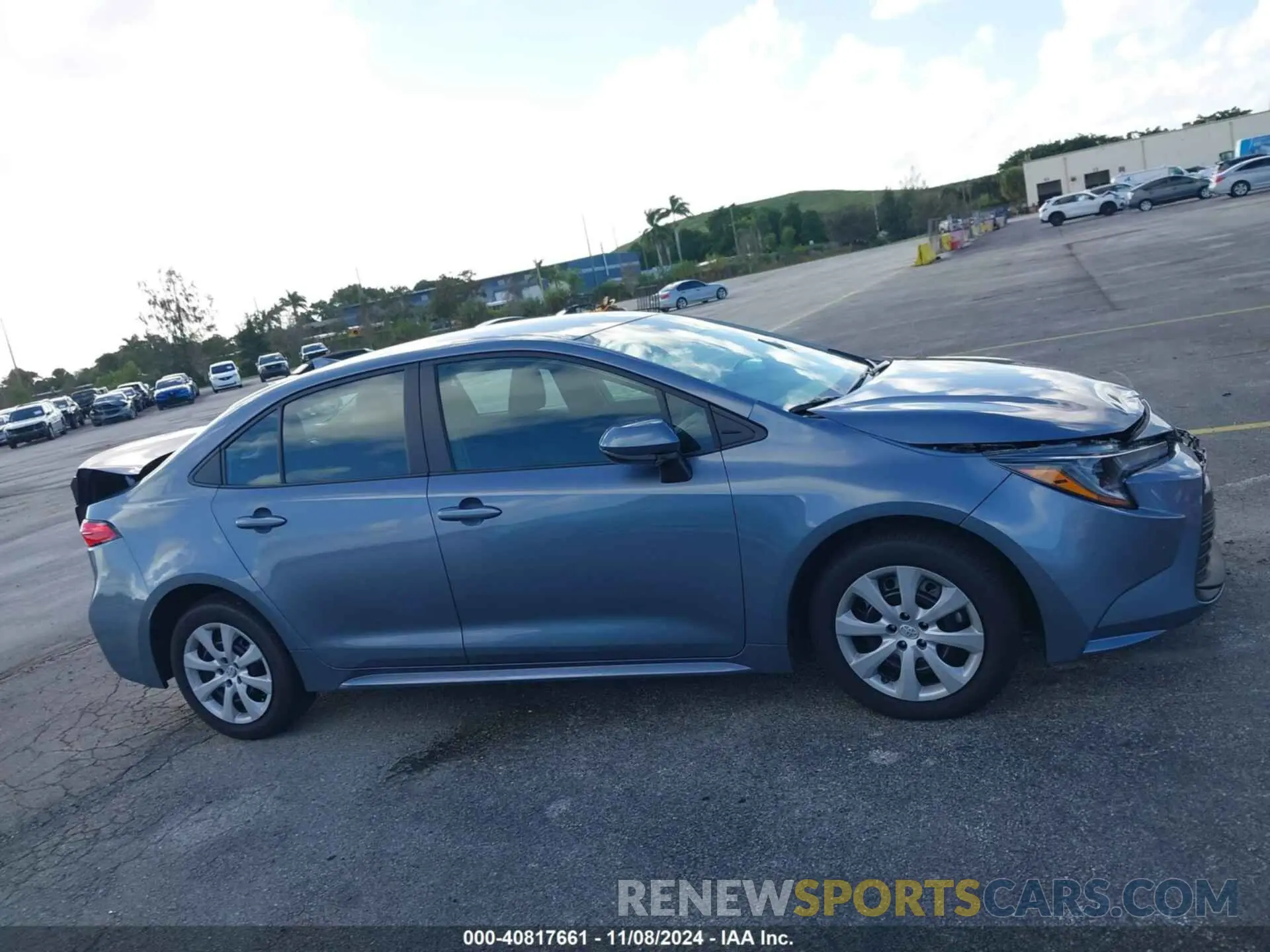 13 fotografías del automóvil dañado 5YFB4MDE7RP204243 TOYOTA COROLLA 2024