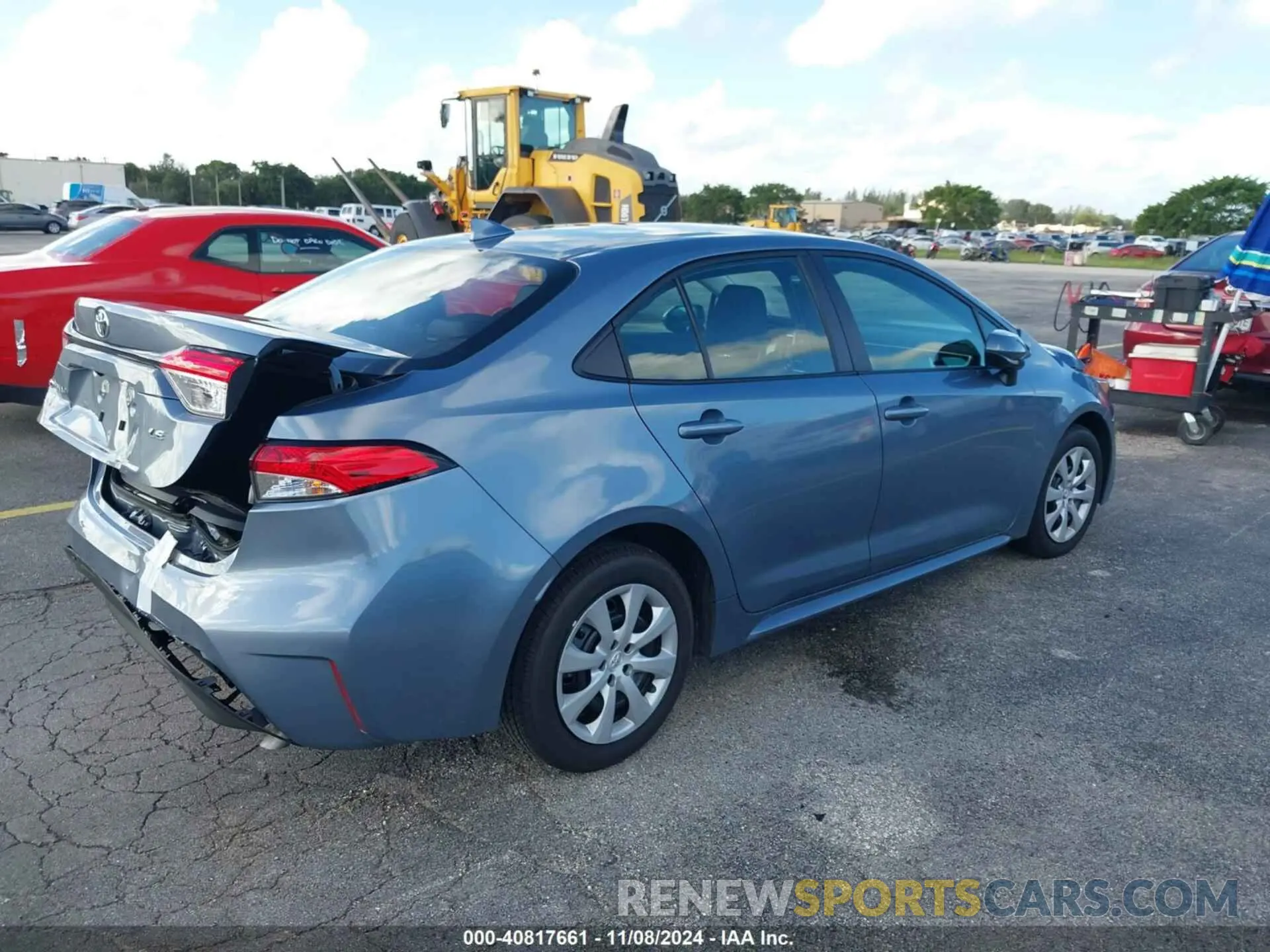 4 fotografías del automóvil dañado 5YFB4MDE7RP204243 TOYOTA COROLLA 2024